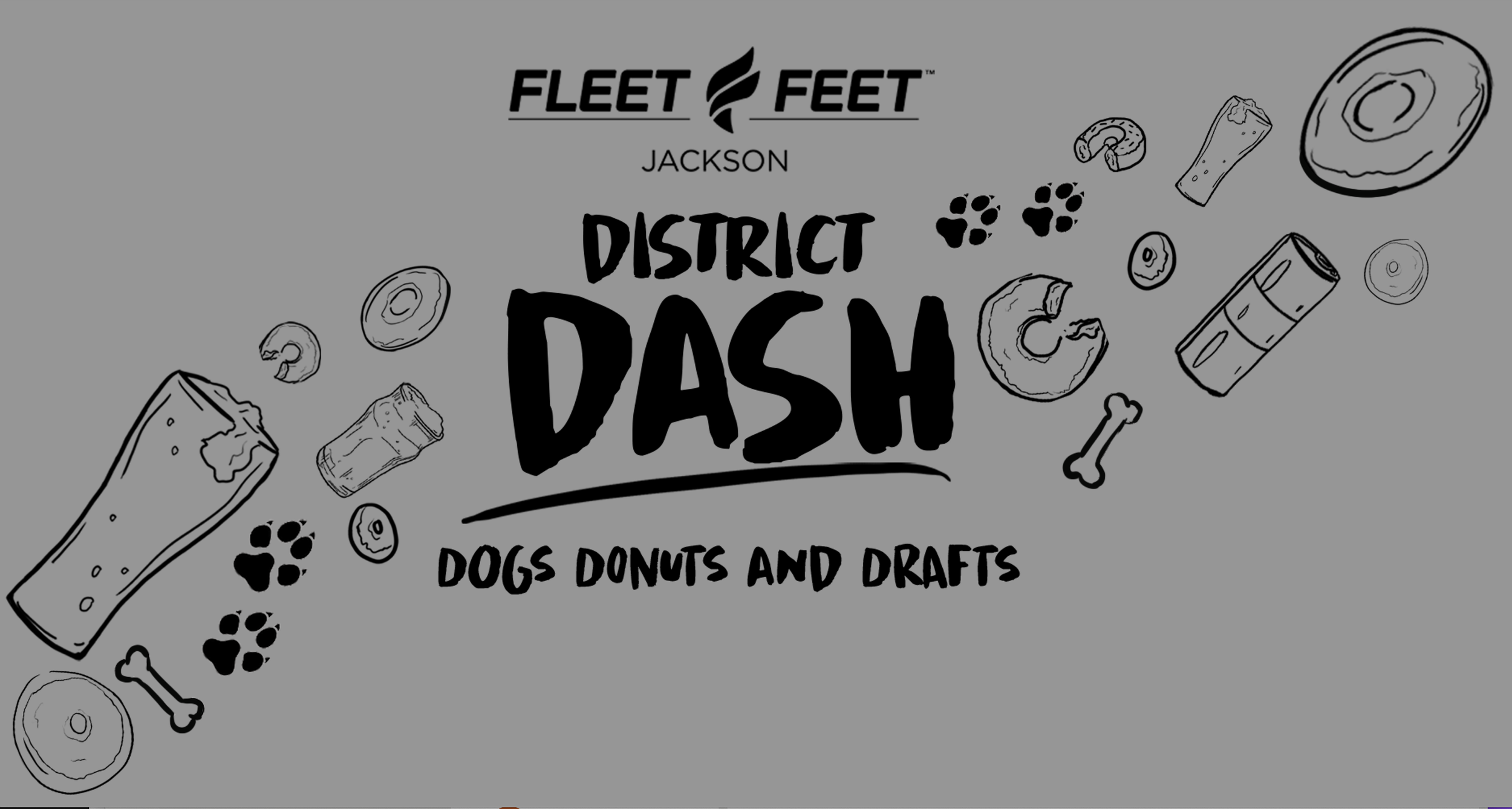 District Dash Dogs Donuts & Drafts!