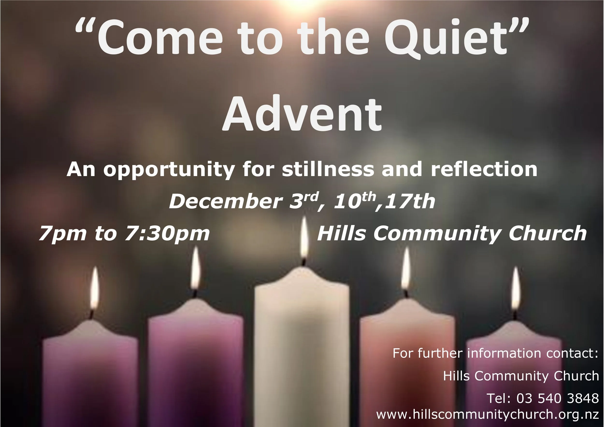Come to the Quiet 