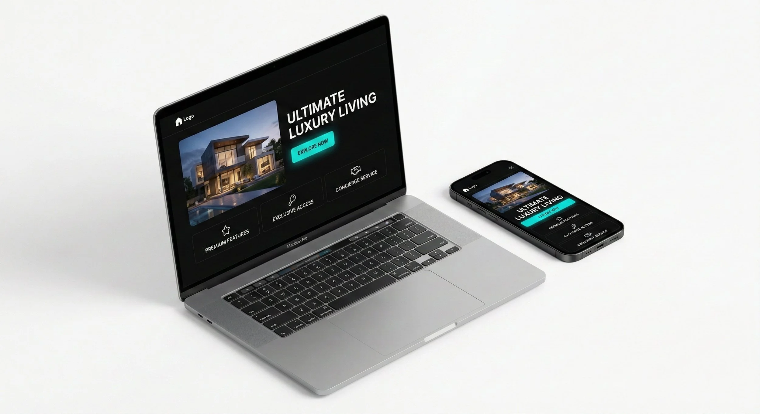 Conception de site web une page (one-pager) à Gatineau et Ottawa, interface mobile-first sans menu pour maximiser les leads.