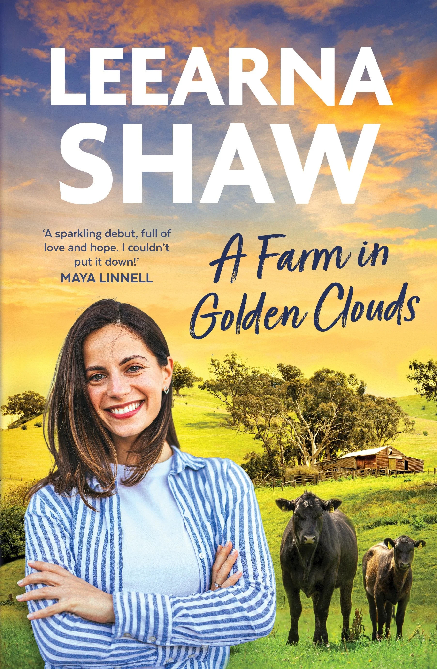Image of A Farm IN Golden Clouds by debut author Leearna Shaw