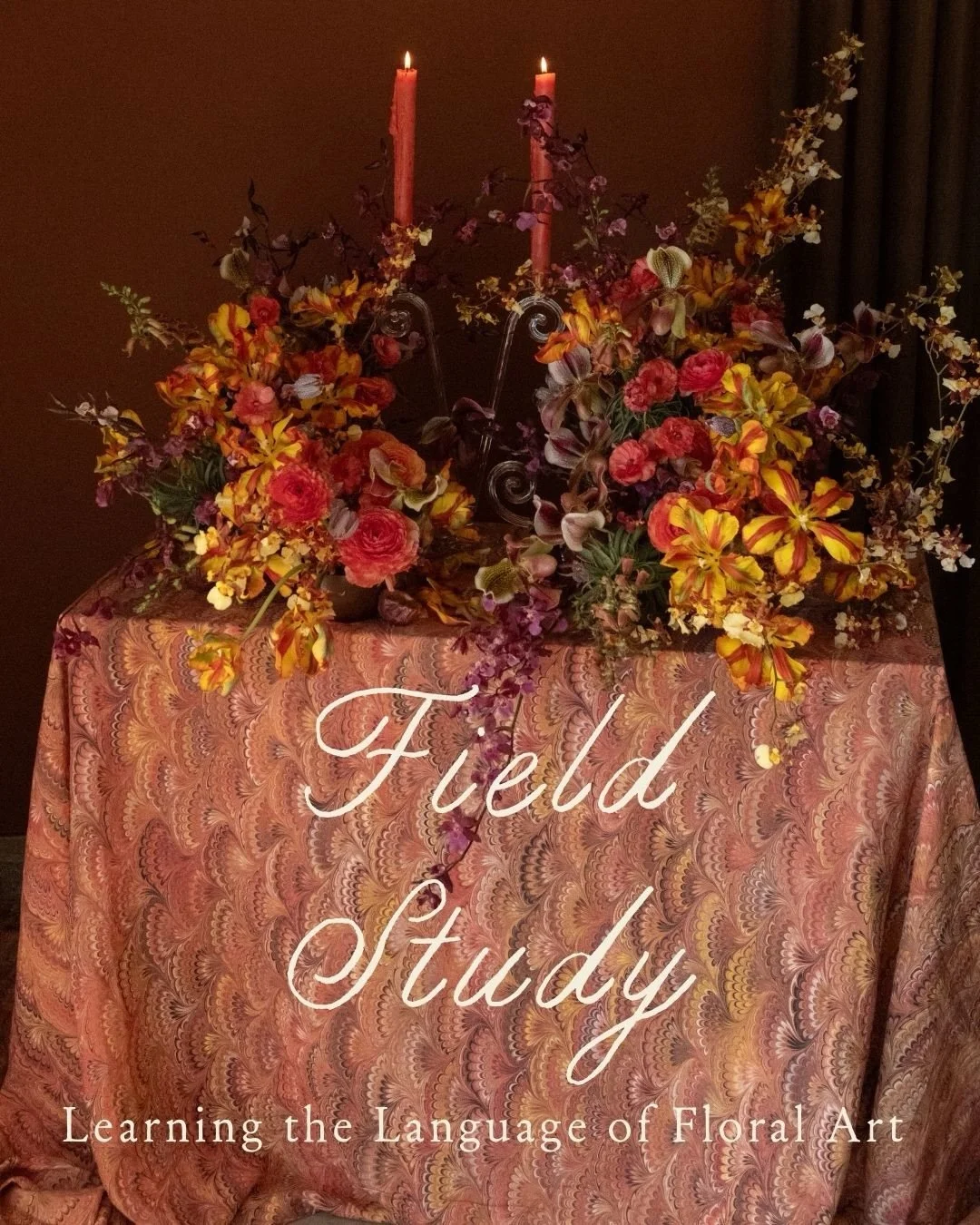 Because everyone learns a little differently, Field Study has three ways to participate! 

Tier 1 &mdash; Independent Study
 A self-guided path through the full curriculum as classes open.  Perfect for florists who want the lessons, assignments, &amp