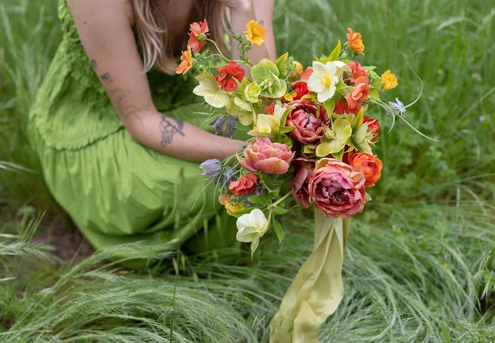 Misty Spring Bouquet in Santa Barbara — Flowers by Karis