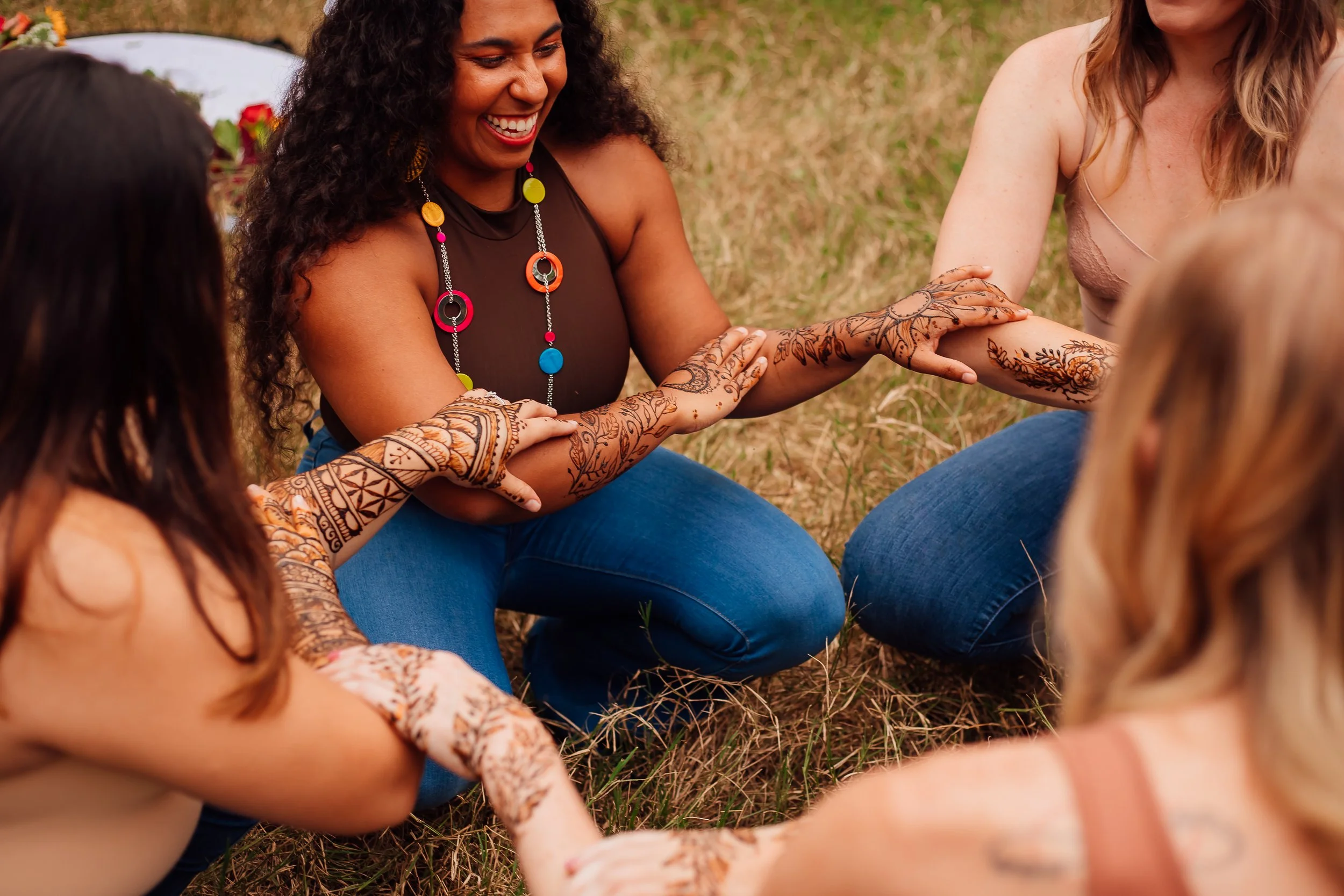 Henna I did for a retreat photoshoot