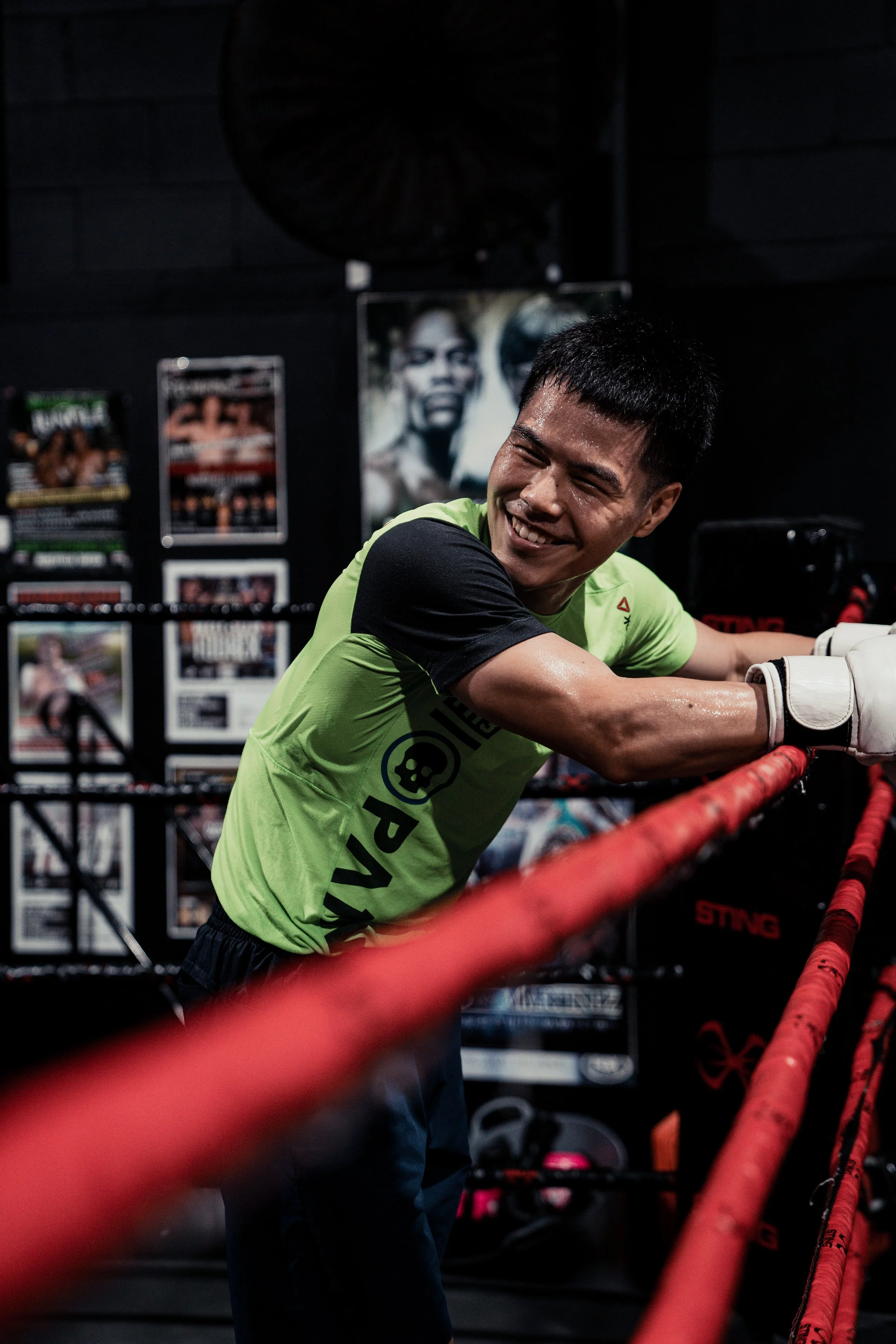 WBO youth world champion Doorl Yejoon professional shoot