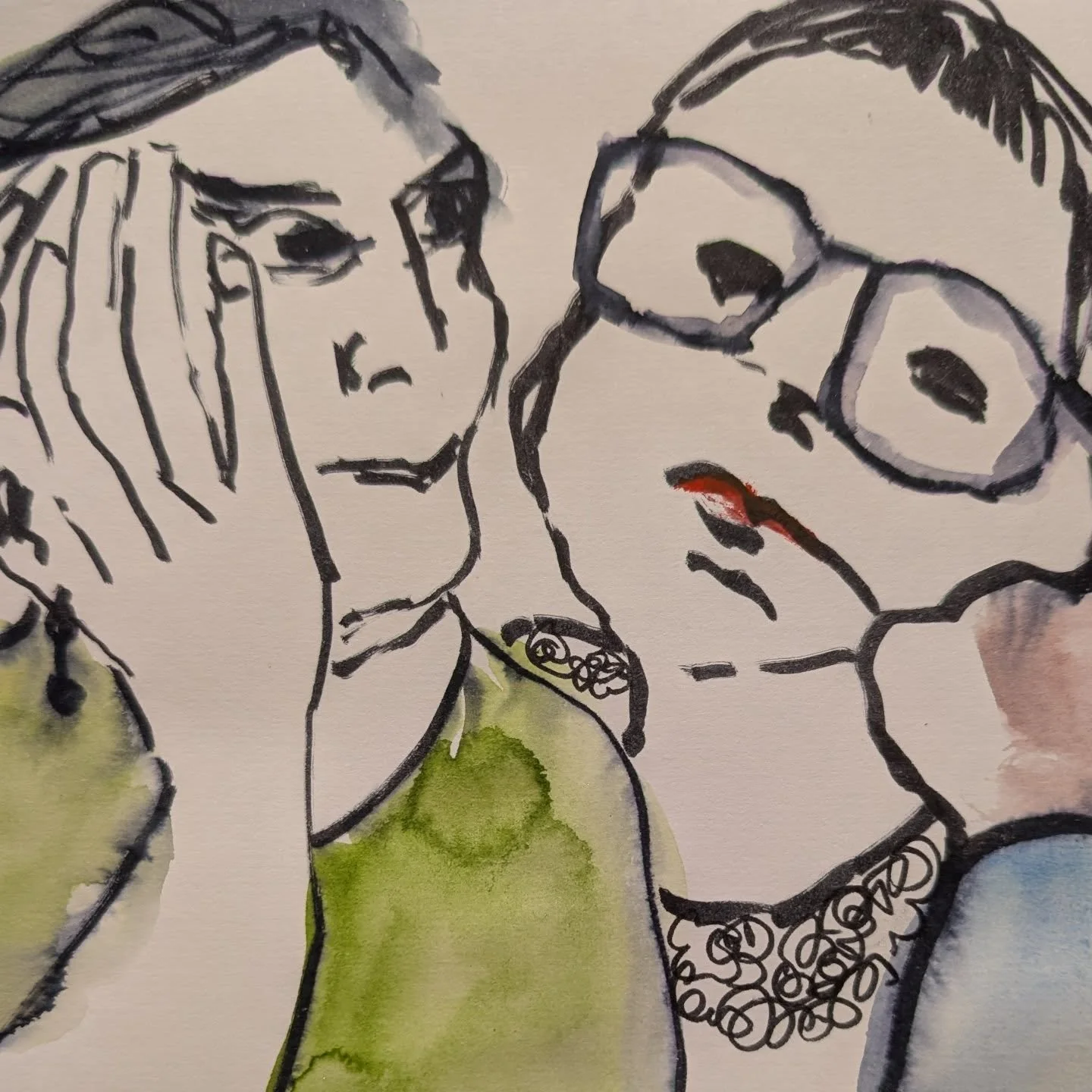 Thank you Chloe, thank you models! Always wonderful 💙

@drawingisfree_org 
#drawingisfree