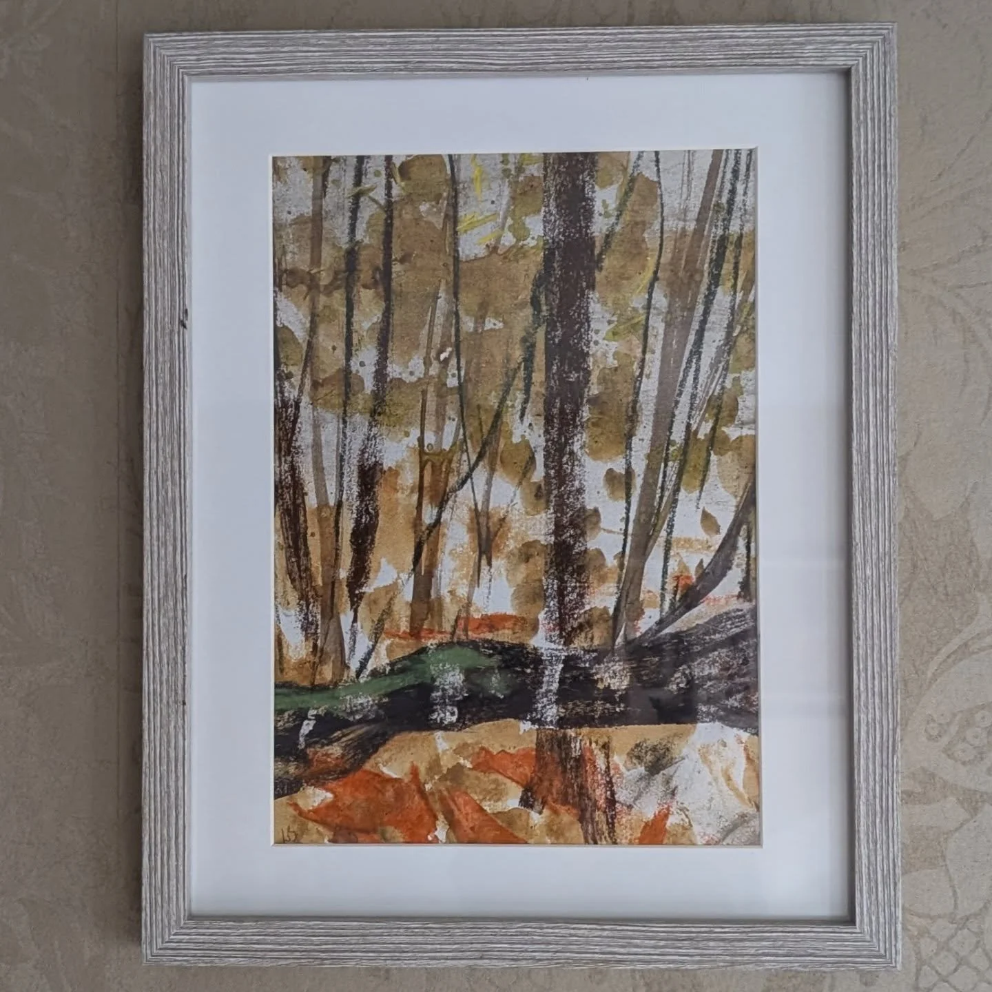 The amazing @thehorsebridge Art Auction starts on the 14th February. I submitted this piece called Autumn Woods - it's ink, Art Graf and pastel on paper and, framed, measures 38 x 30 x 3.5. 

Please tell all your friends about the auction! It's for s