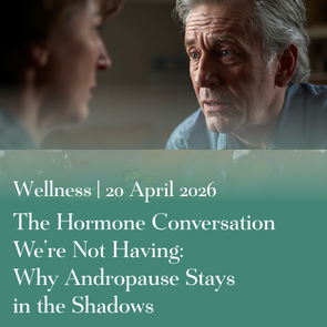 The Hormone Conversation We’re Not Having: Why Andropause Stays in the Shadows