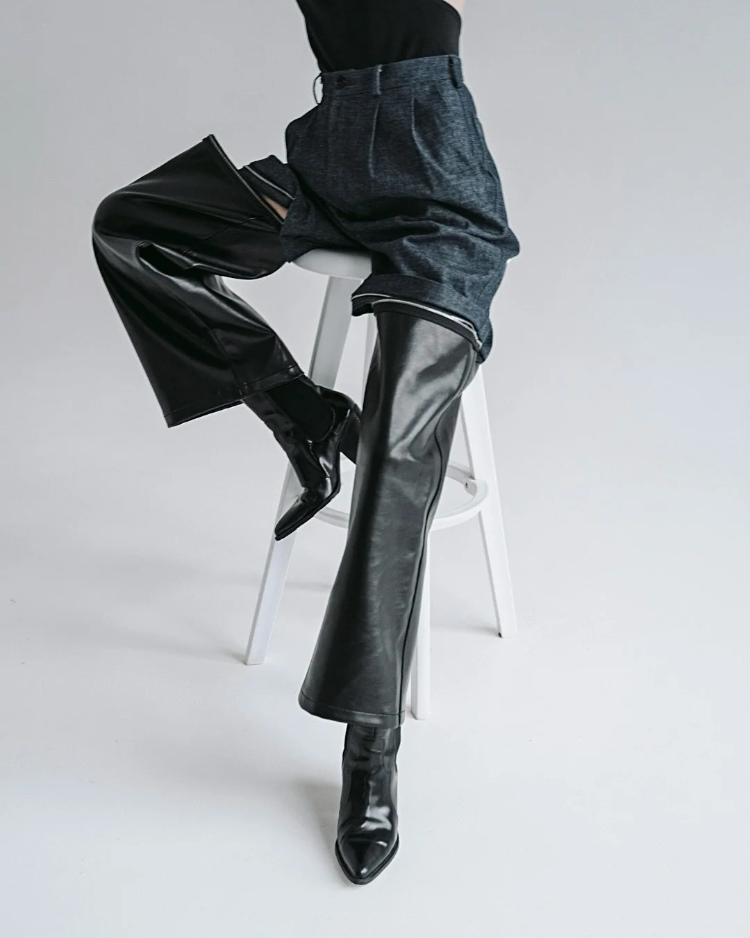 The lazy girl&rsquo;s styling hack for winter: Creative Jeans 

Sculptural, embellished, patchwork, fringed, embroidered...mix with your long and short sleeve Ts, tank tops, knitwear. 

It&rsquo;s an easy way to make your outfit more &lsquo;fashion&r