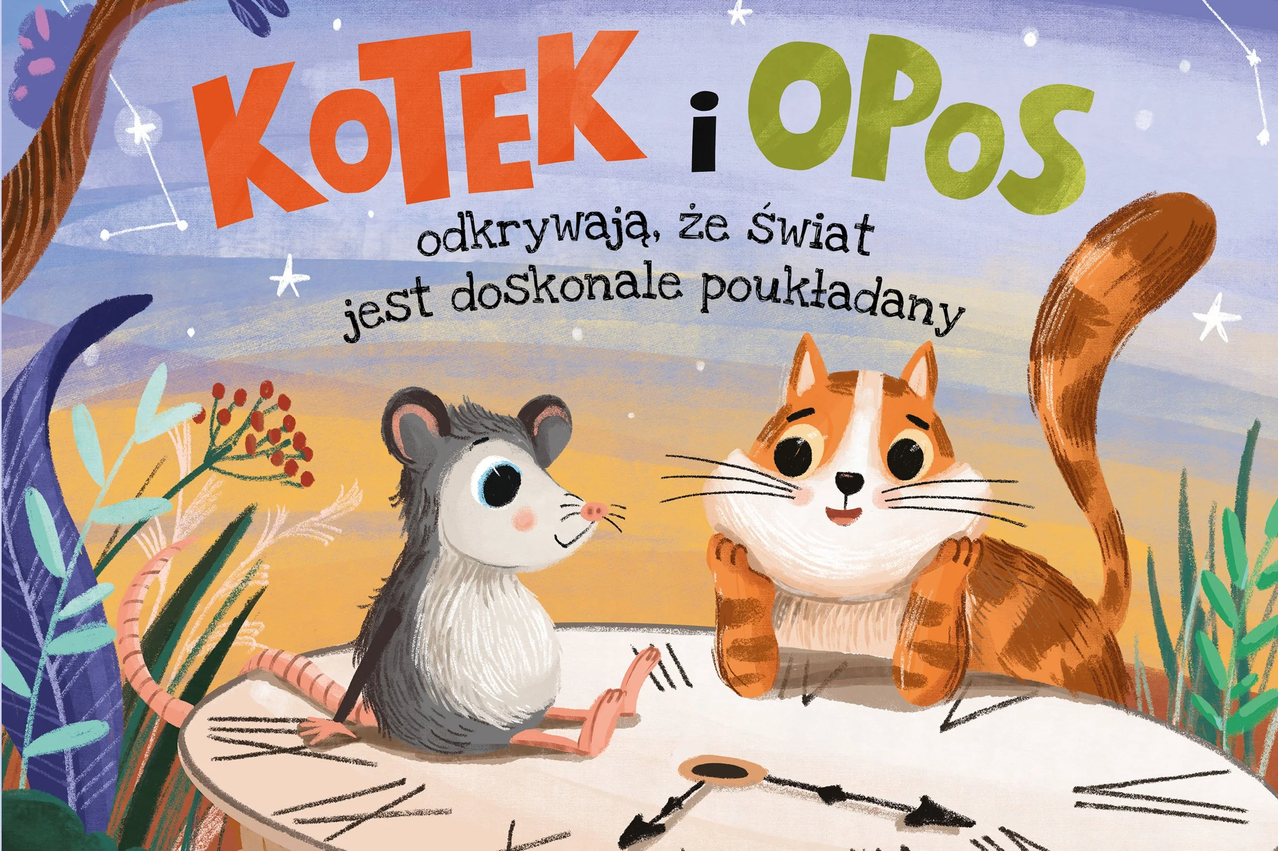 Kotek i opos odkrywają, że świat jest doskonale poukładany (2026)