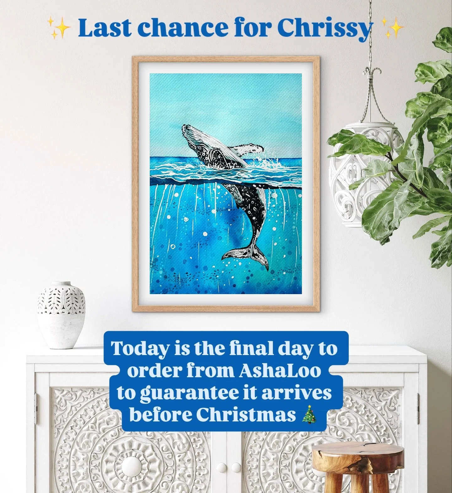 Last chance to order you Chrissy presents 🌺 ( can&rsquo;t believe how fast Christmas has come around ) 

#christmas #christmaspresent #oversizetee #waart #watercolor #australianartists