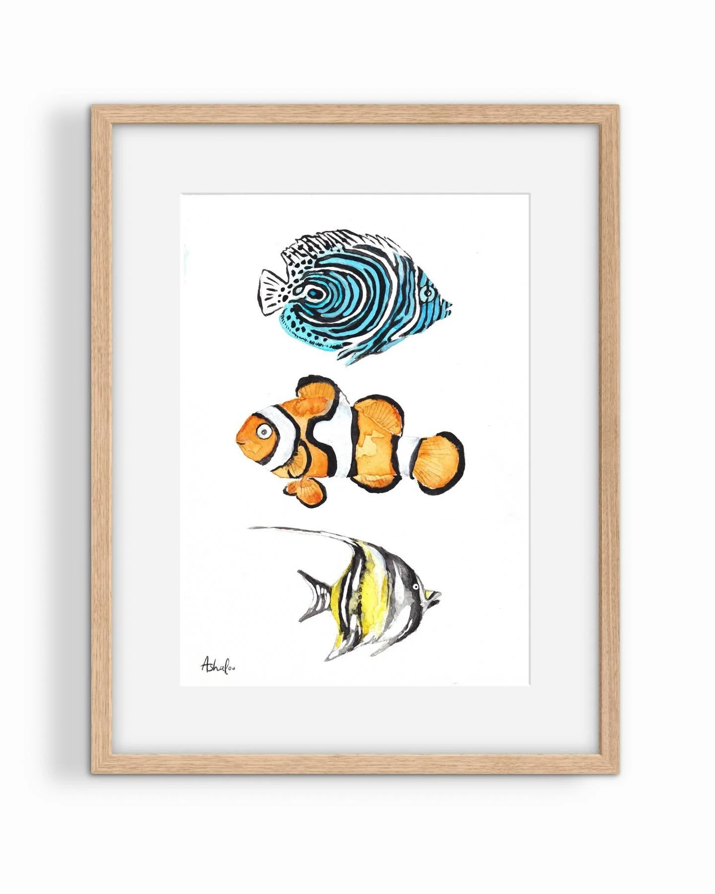 Aprils Ningaloo print club ! Inspired but all the little snorkels adventures over the last couple of weeks since the snap of the season of hot wind has turned in to hot days no wind and cooler nights