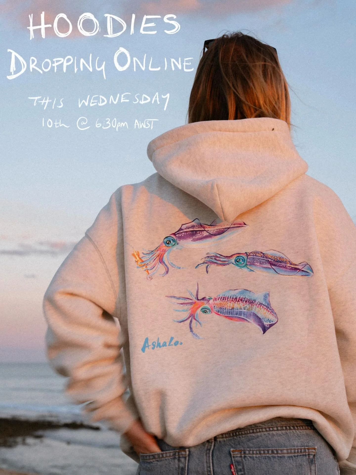 Hoodies dropping tomorrow @ 6:30pm awst 
Amazing photos by @kirrilly.hughes.studio 
Thank you @kelsipeira @mathildebooh