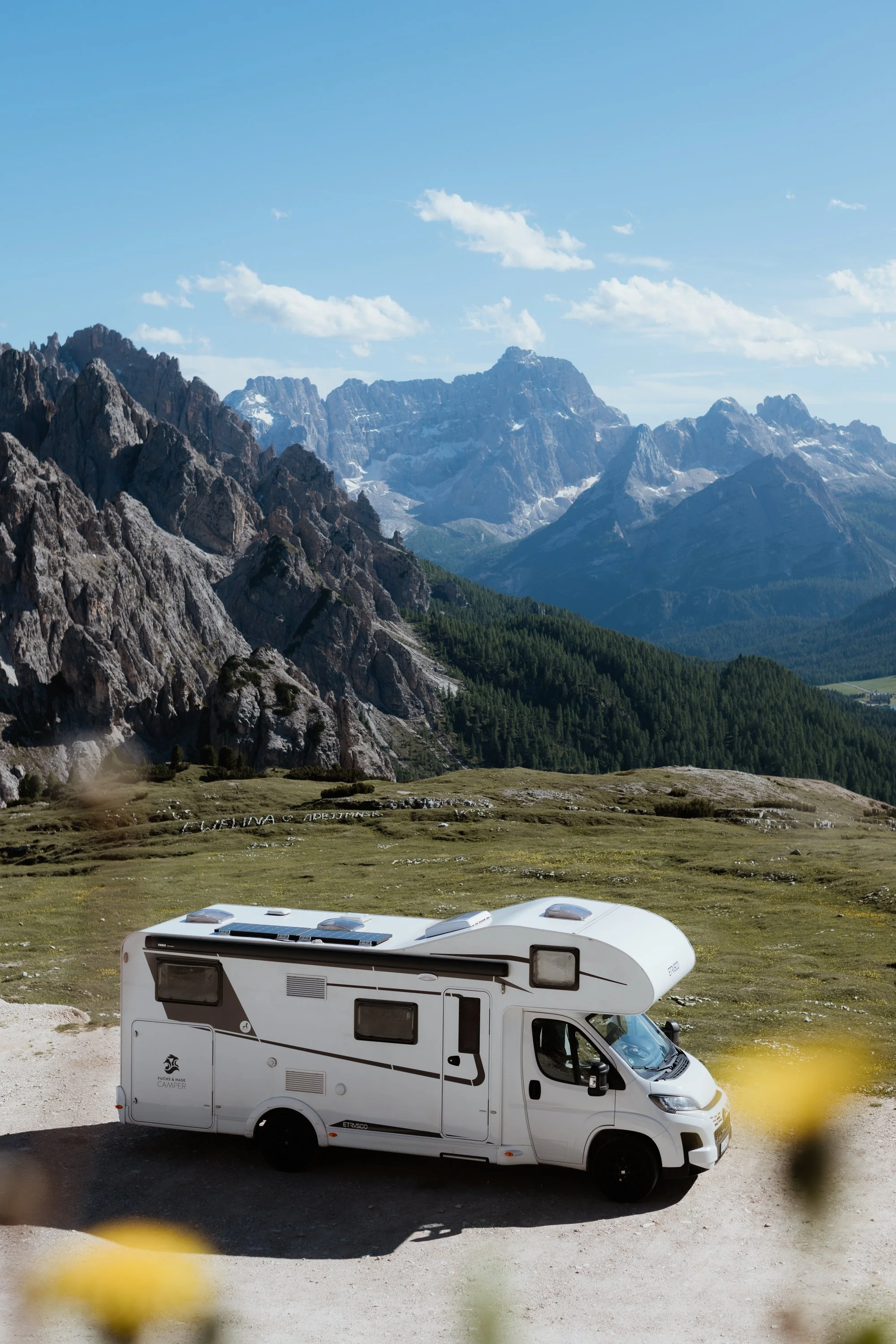 Fuchs und Hase Camper Dolomiten