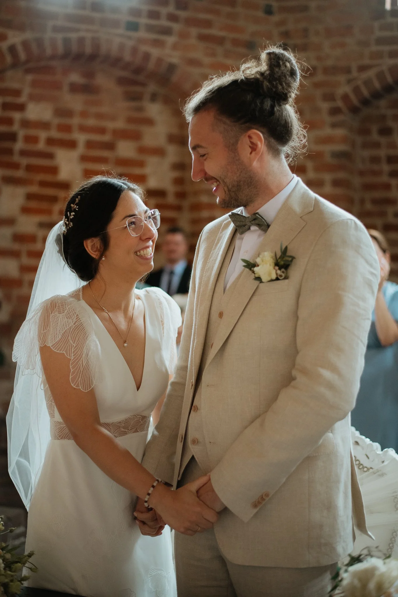 Brautpaar Trauung Detail Emotion – Hochzeitsreportage Berlin