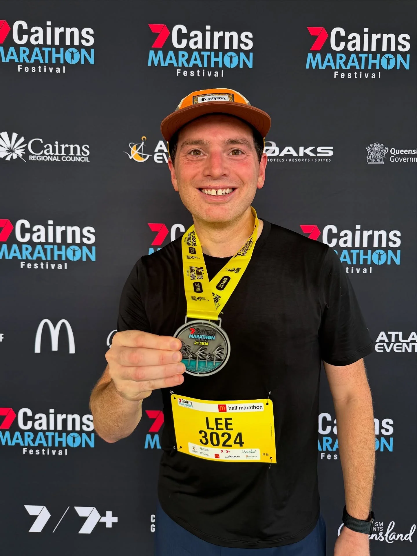 It&rsquo;s real sweat, I&rsquo;m a high performance athlete now.. sweat sweat

Cairns Half Marathon