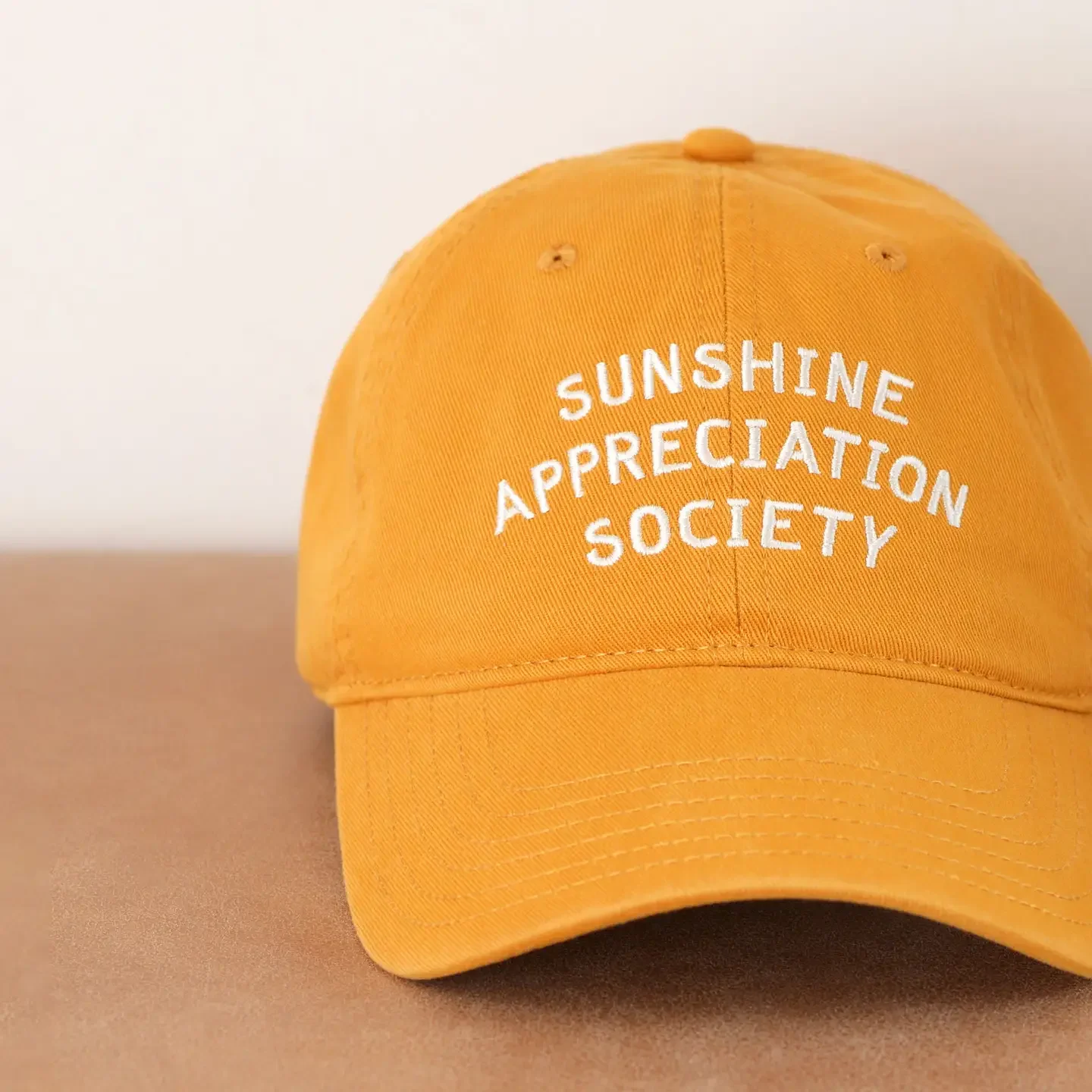 Sunshine Appreciation Society - Cotton Baseball Cap