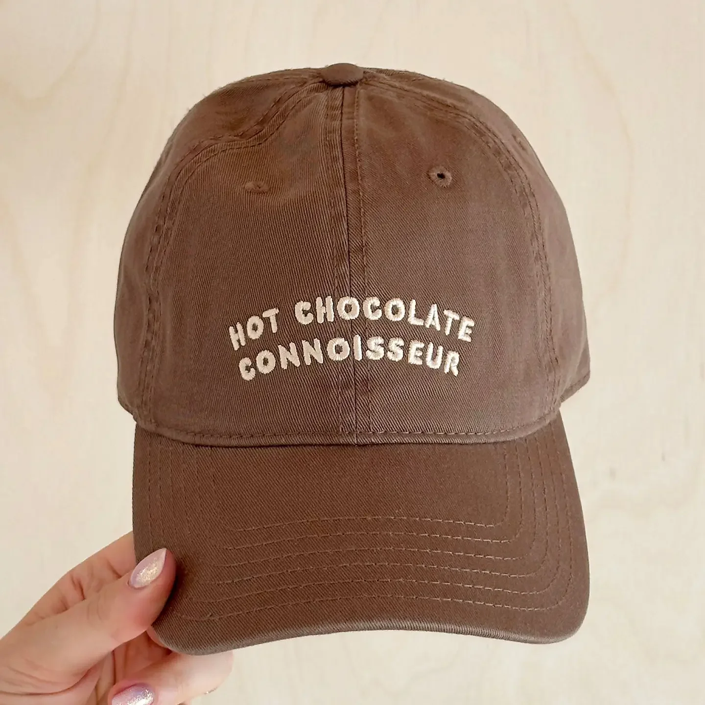 Hot Chocolate Connoisseur - Cotton Baseball Cap