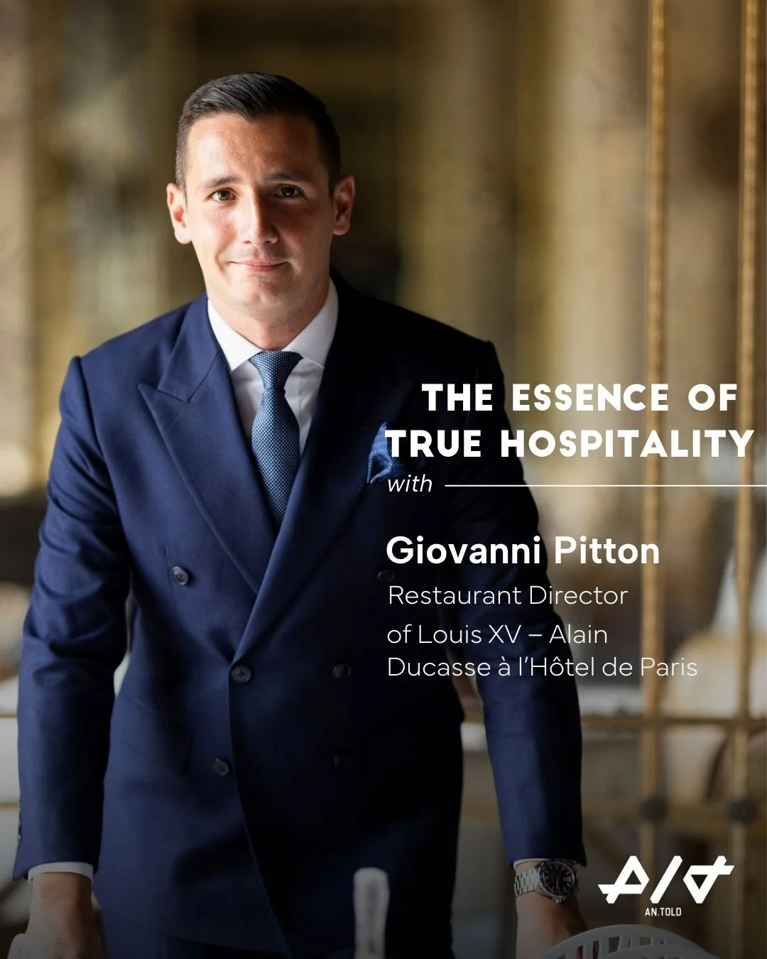 From the world&rsquo;s most refined dining rooms to the quiet moments no guest ever sees, Giovanni believes hospitality is shaped by one thing: how we make people feel.

It&rsquo;s the instinct to anticipate needs before they are spoken, the small ge