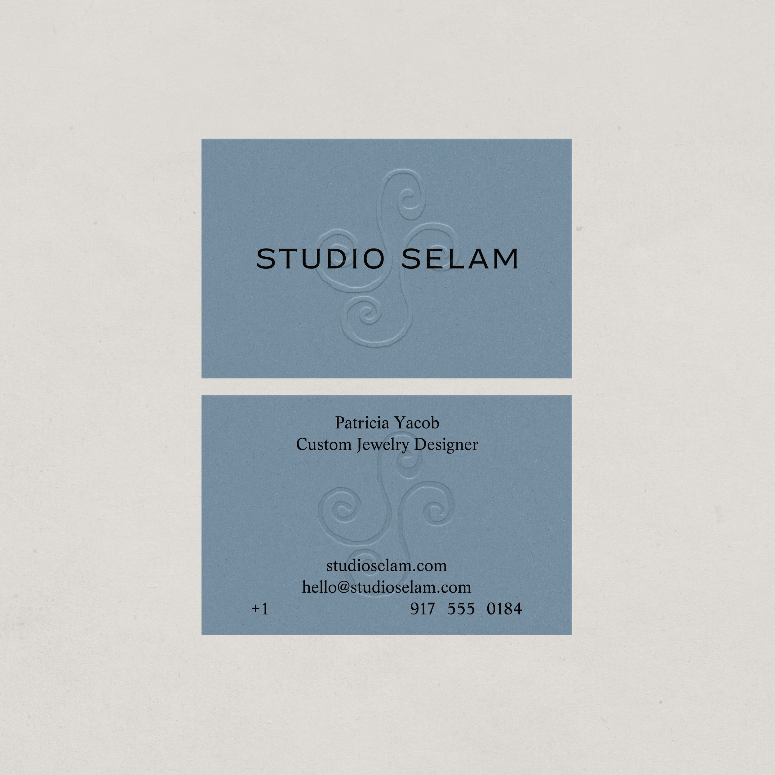 Studio Selam business cards