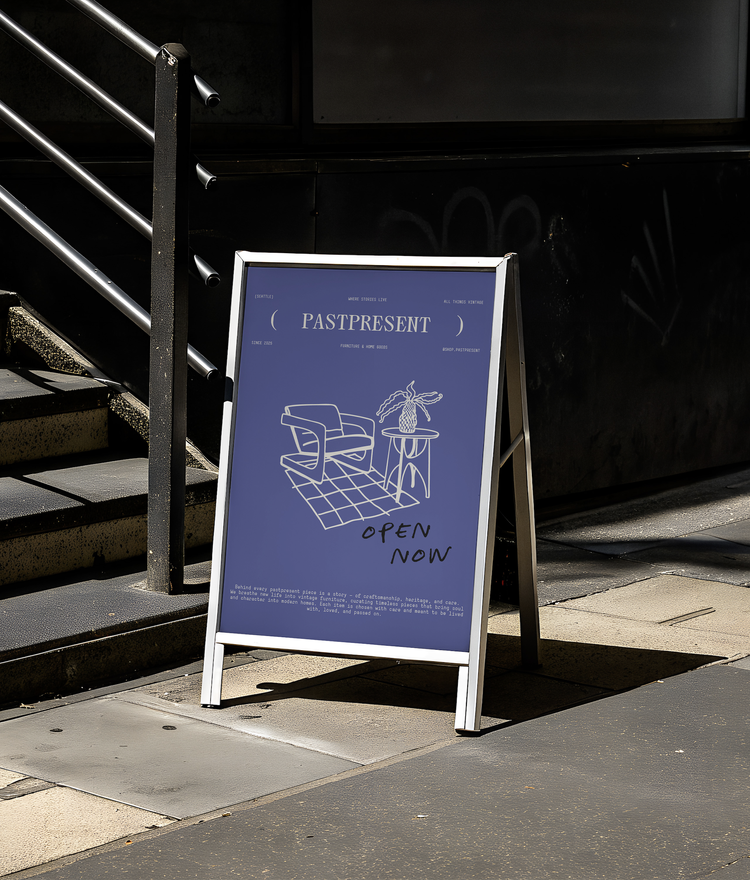 Pastpresent signage