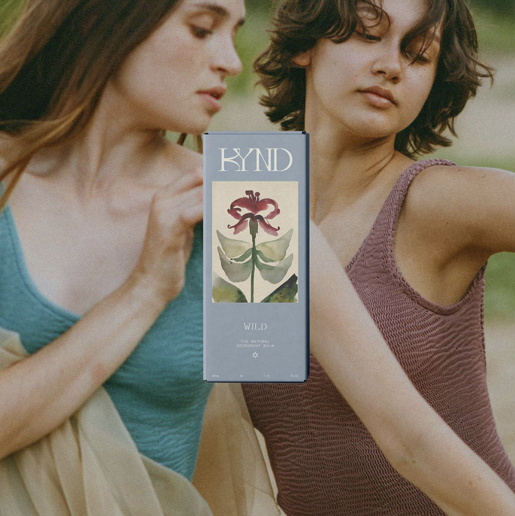 Kynd deodorant packaging