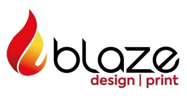 Blaze Design Print