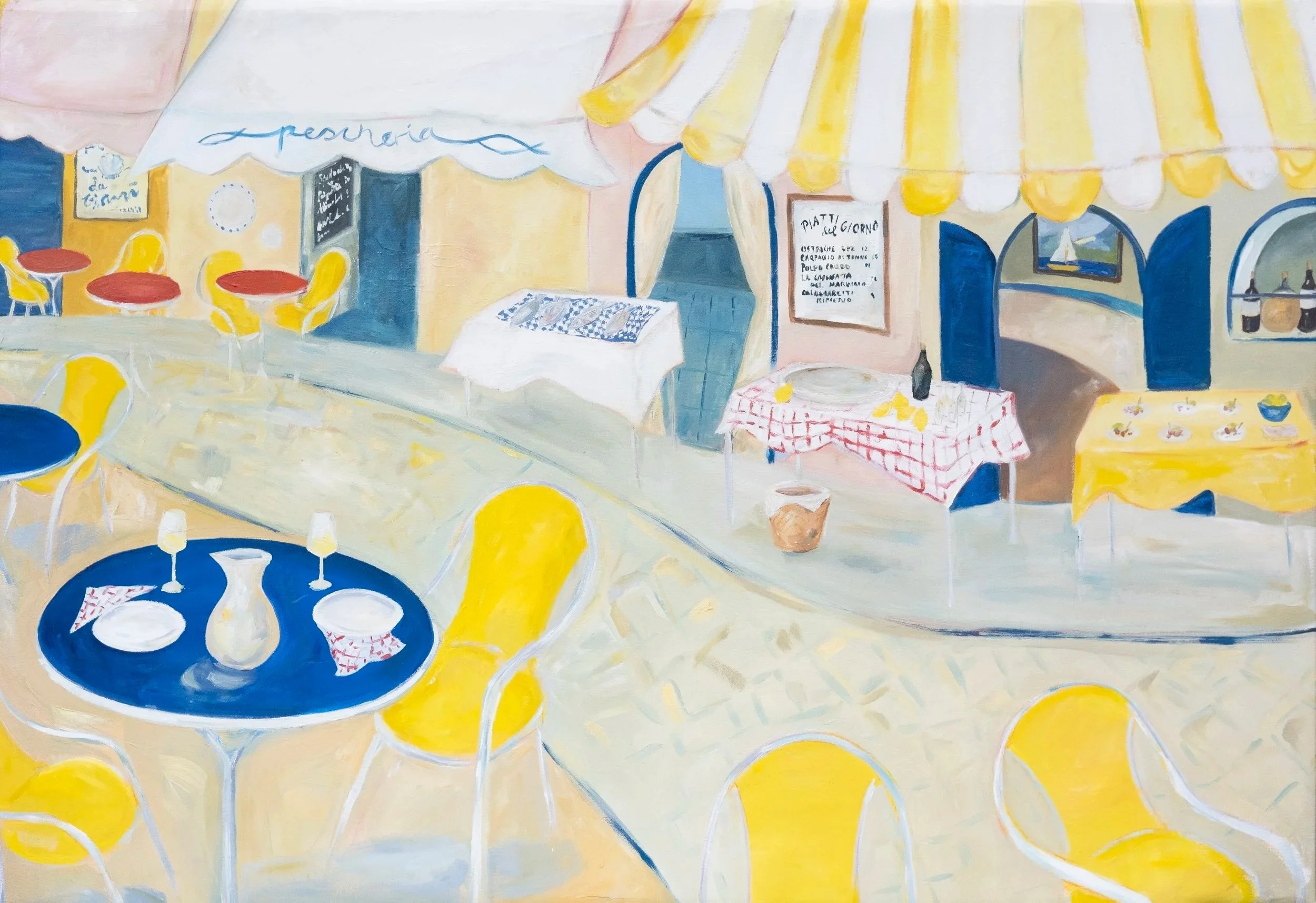 'Piazza Porta Carini'
Oil on canvas, 180x130cm
2026
(Also available as signed print from www.toomanyprints.com)