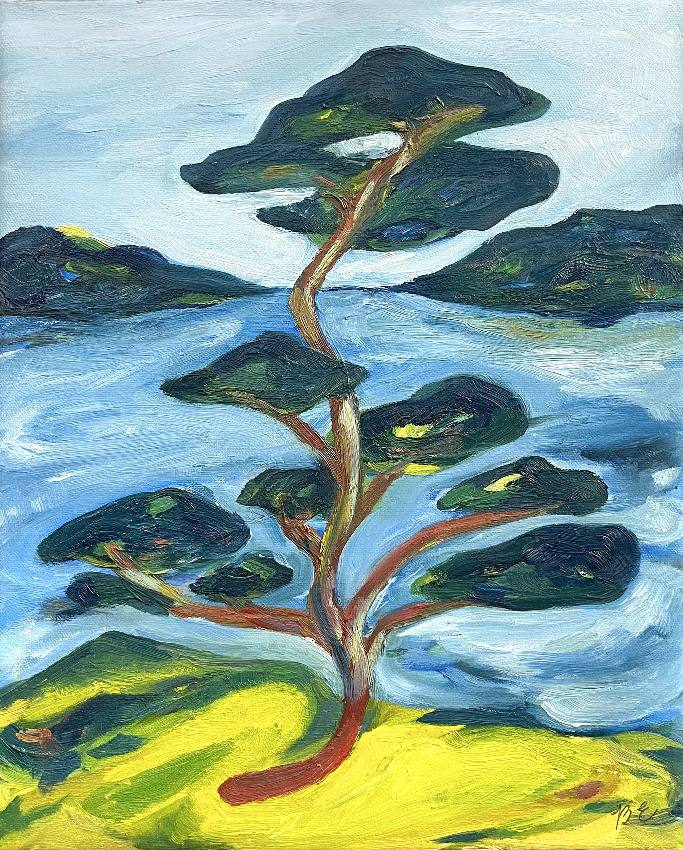 'Furu II'
Oil on canvas, A3
2026
(sold)