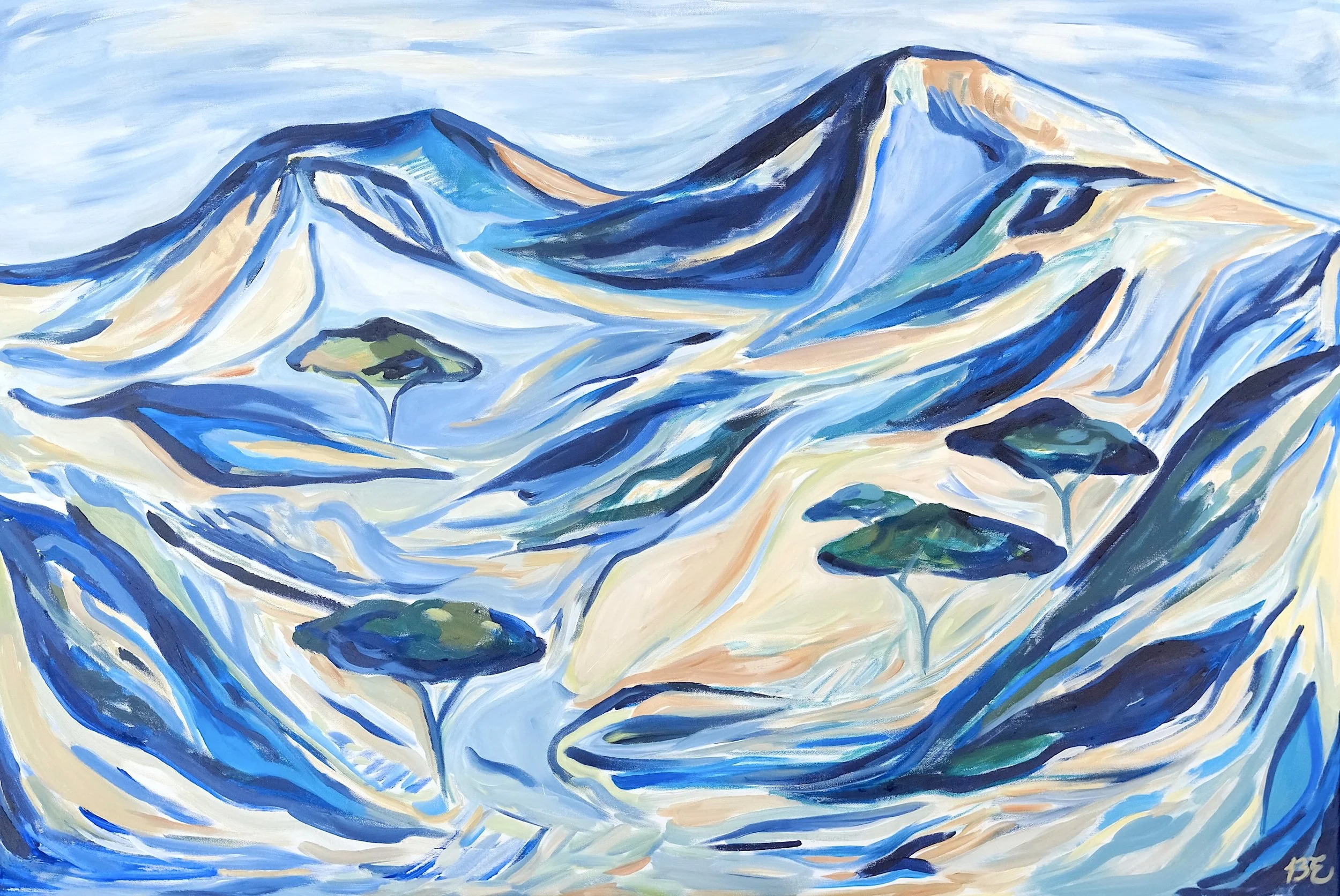 'Sicilia II'
Acrylics and pastel on canvas, 150x120
2026
(sold)