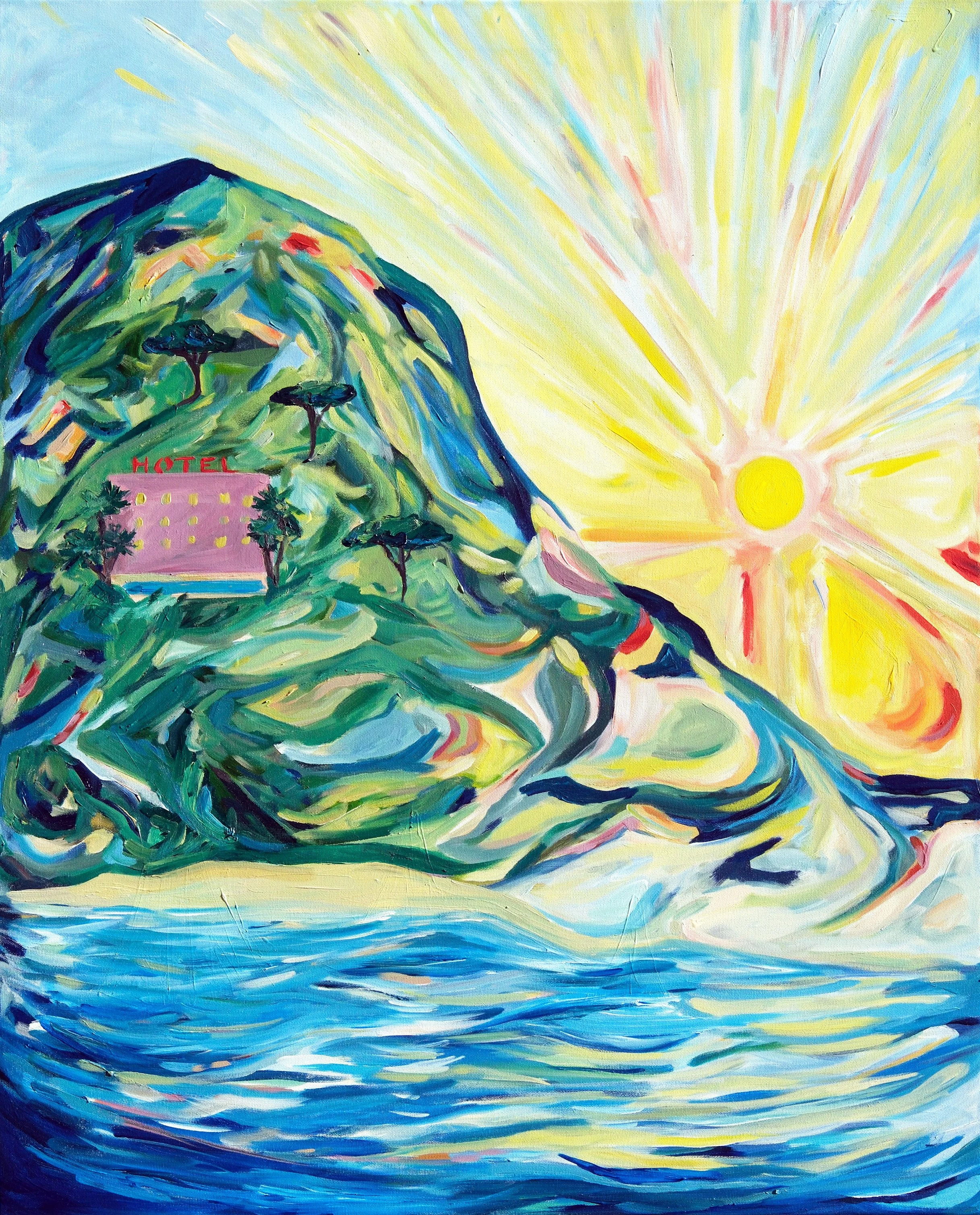 'Taormina'
Acrylics on canvas, 80x100
2026
