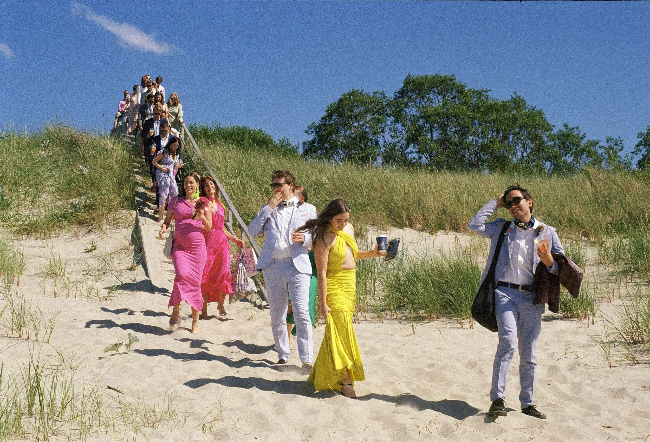 Urte & Johannes at Nida Beach, Lithuania, June 2024