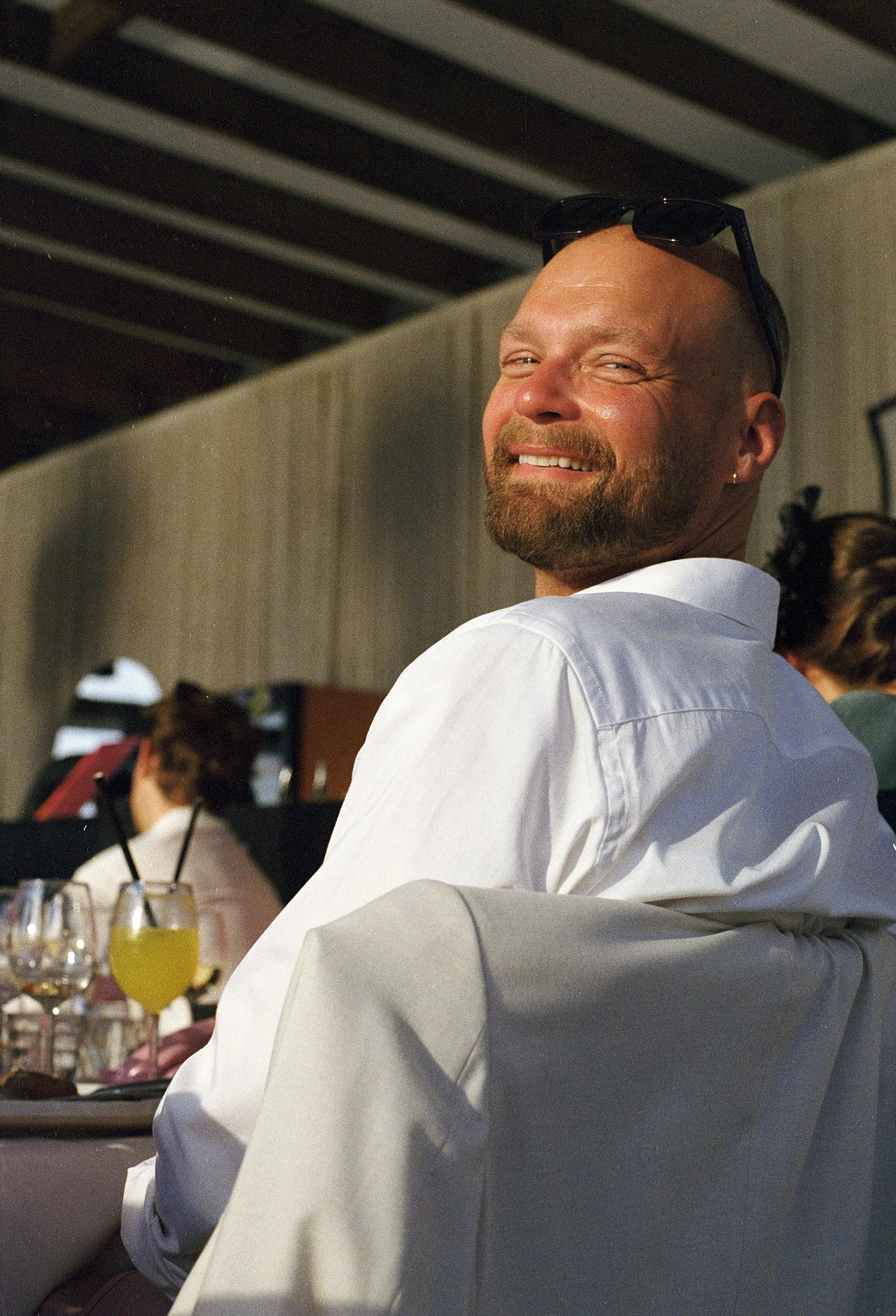 Urte & Johannes at Nida Beach, Lithuania, June 2024