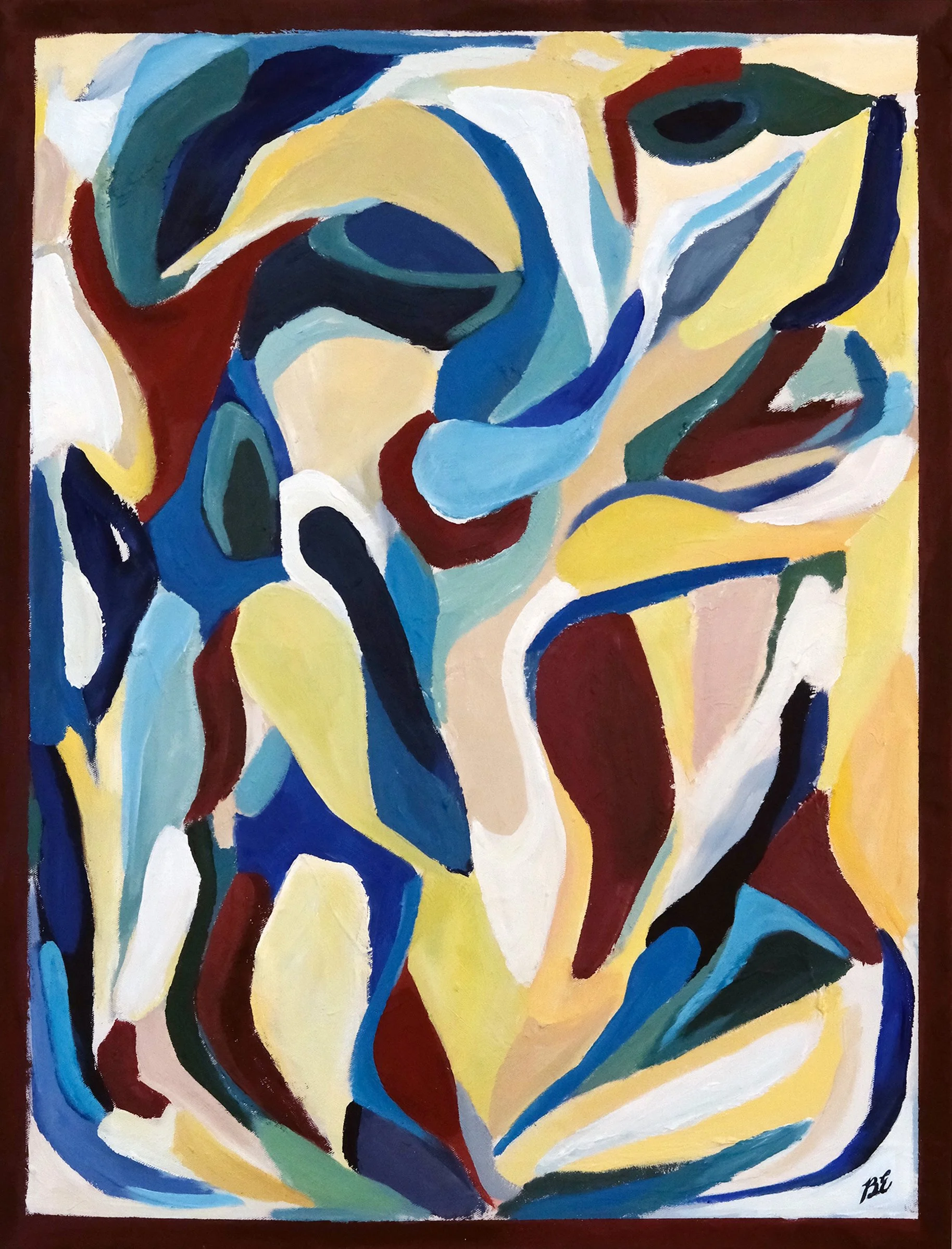 'Bunifazio'
Mixed paint on canvas, 100x80cm
2026