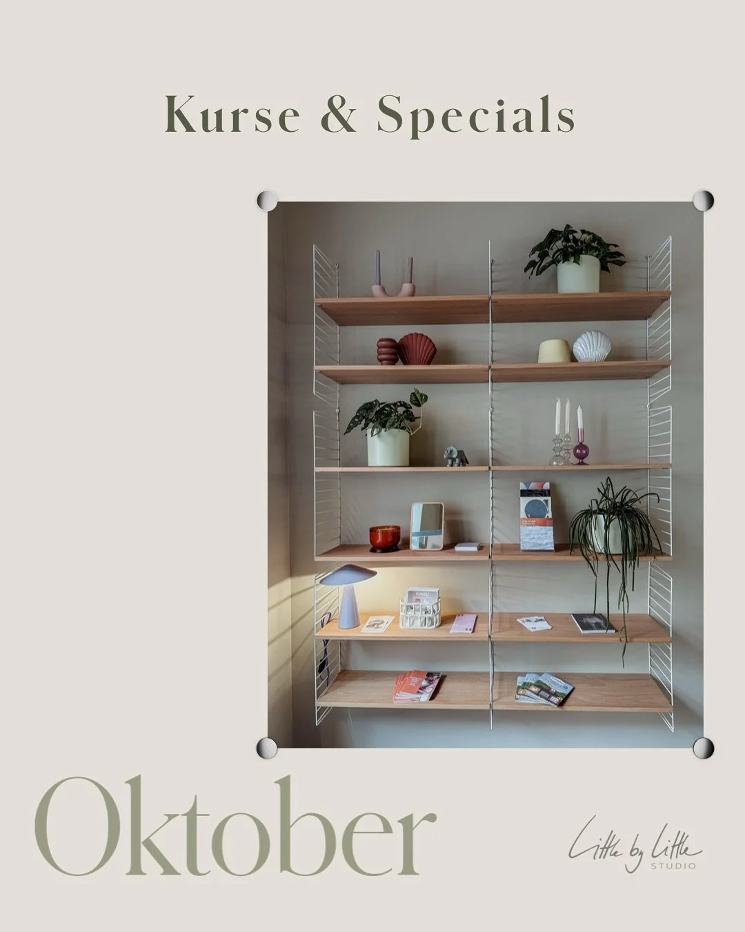 Neuer Monat &ndash; neue Kurse &amp; Specials ✨

Der Oktober bei Little by Little ist voll mit sch&ouml;nen M&ouml;glichkeiten, dir und deiner Familie etwas Gutes zu tun:
&ndash; neue Post Baby R&uuml;ckbildungs- &amp; Folgekurse
&ndash; FenKid Kurse