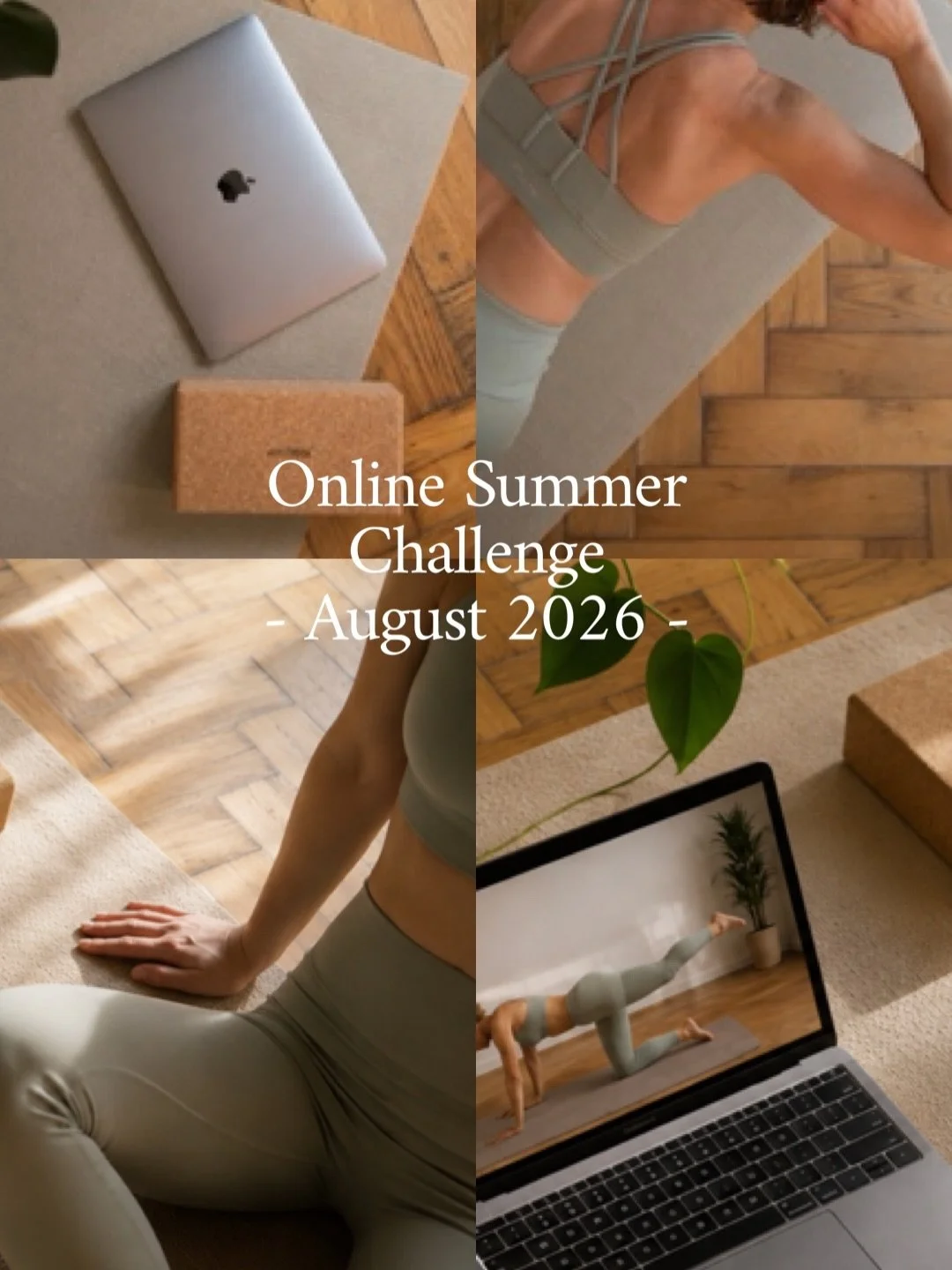 August ist around the corner und er muss nicht der Monat sein, in dem deine Sportroutine Pause macht. Er kann auch der Monat sein, in dem du sie ganz entspannt neu f&uuml;r dich entdeckst. 🌞

Mit unserer ONLINE Summer Challenge begleiten wir dich du
