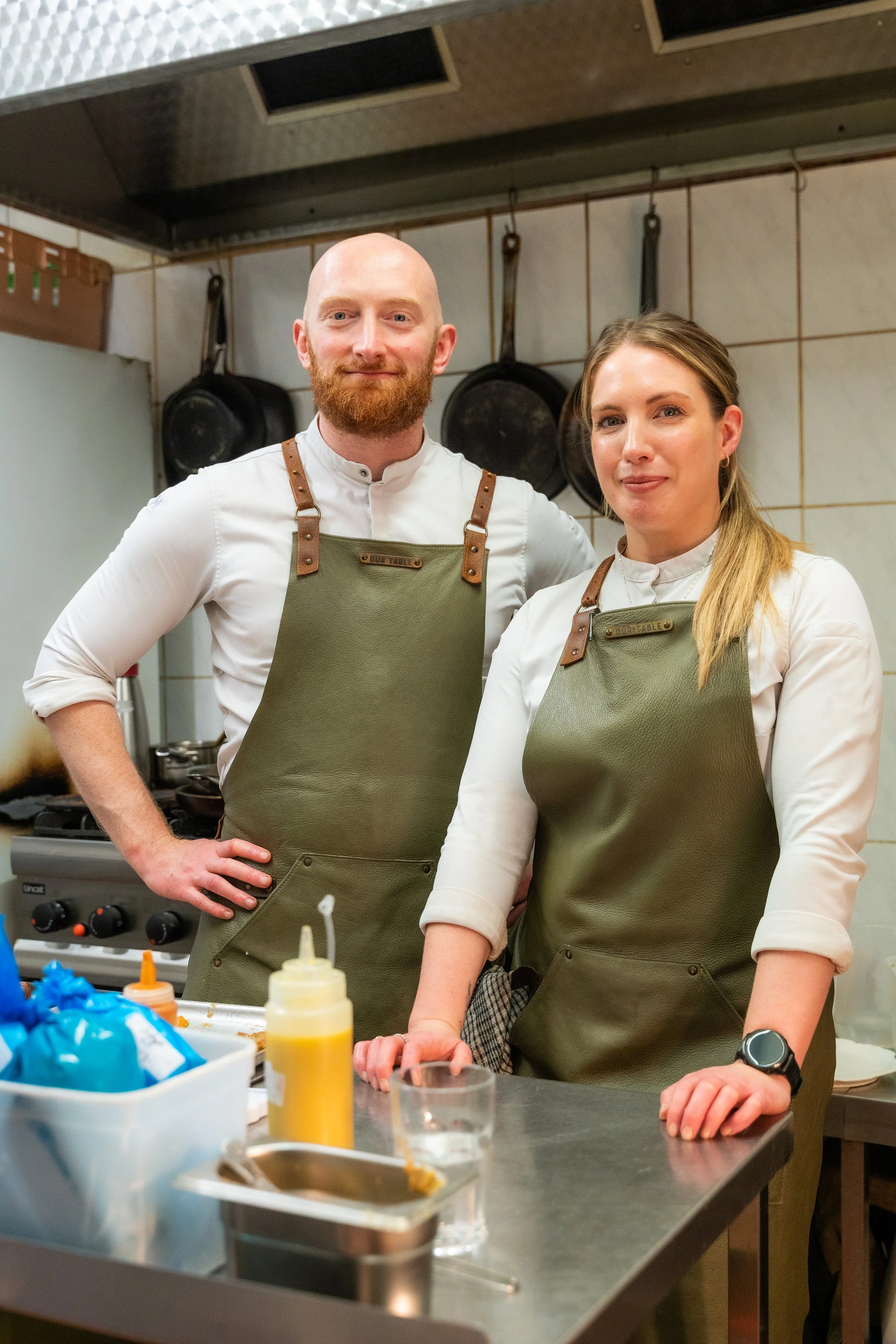 Kasae Fraser and Vincent Gatay