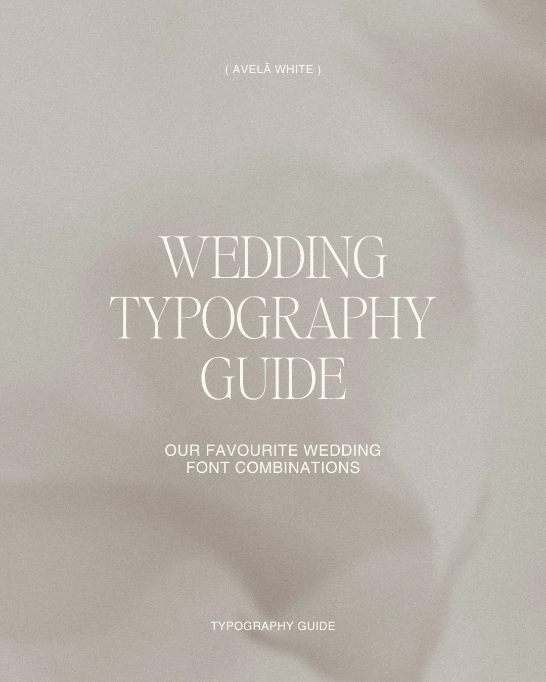 Our Favourite Wedding Font Combinations ✨

A strong font pairing sets the tone before any words are read &mdash; romantic or modern, quiet or expressive, timeless or playful. We&rsquo;re always drawn to combinations that balance contrast and harmony: