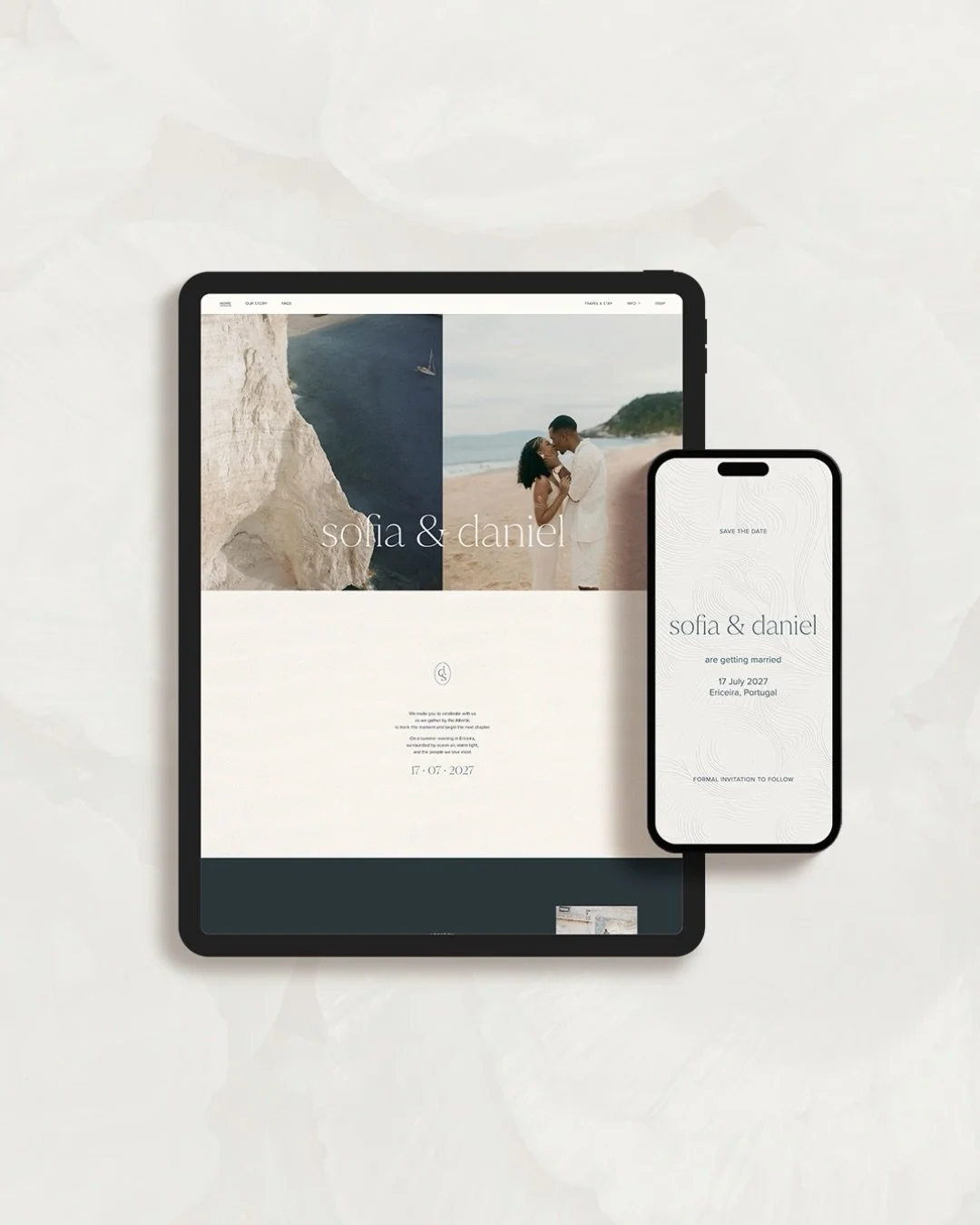 Meet Onda, our new wedding collection, inspired by the Portuguese coast

Inspired by the rhythm of the Atlantic and the soft light of the Portuguese coast, Onda &mdash; meaning &ldquo;wave&rdquo; in Portuguese &mdash; is a modern coastal wedding coll