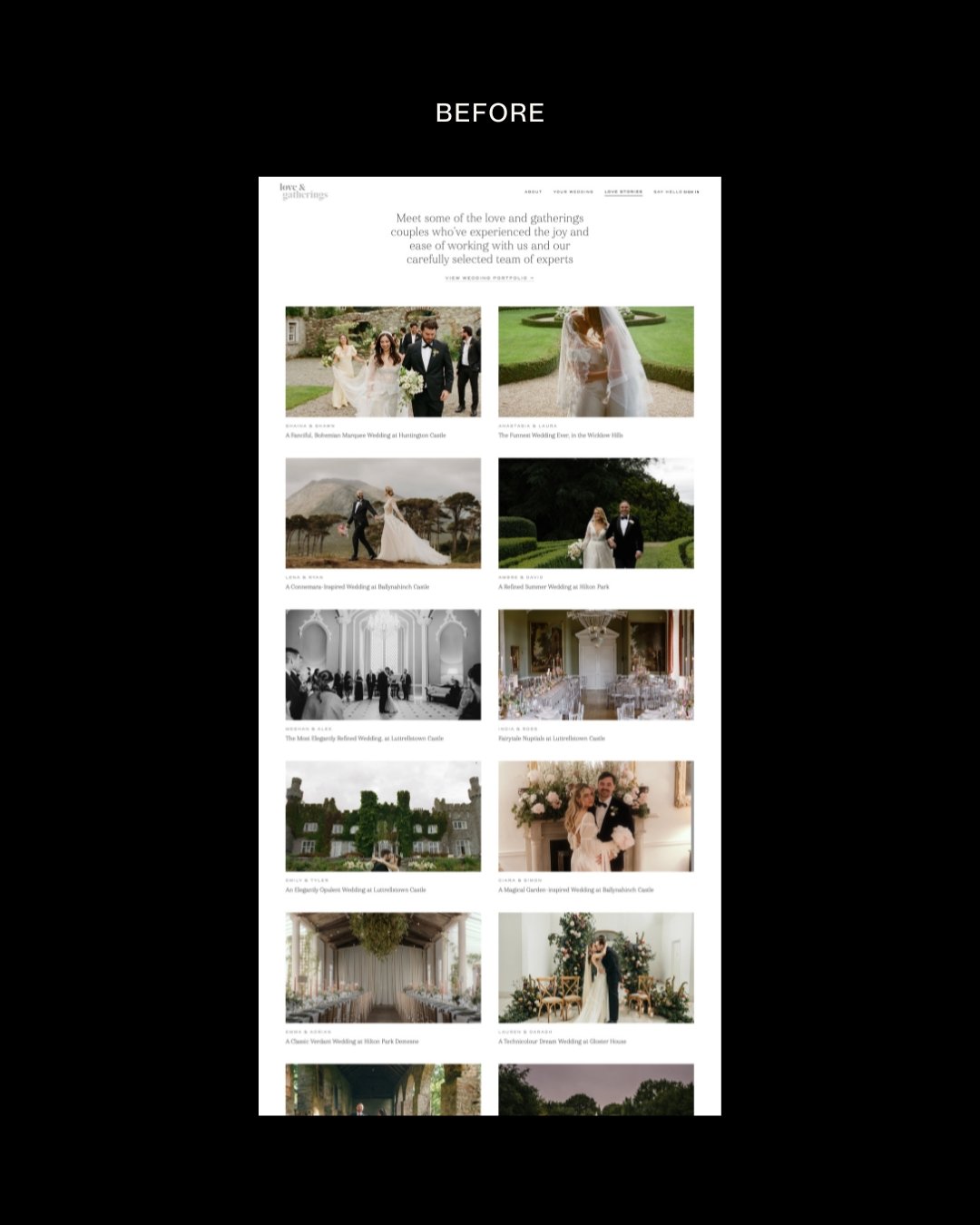 Luxury Irish Wedding Planner Portfolio Website_Before:After.jpg