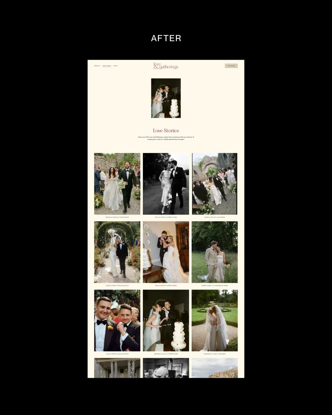 Luxury Irish Wedding Planner Website _Before:After.jpg