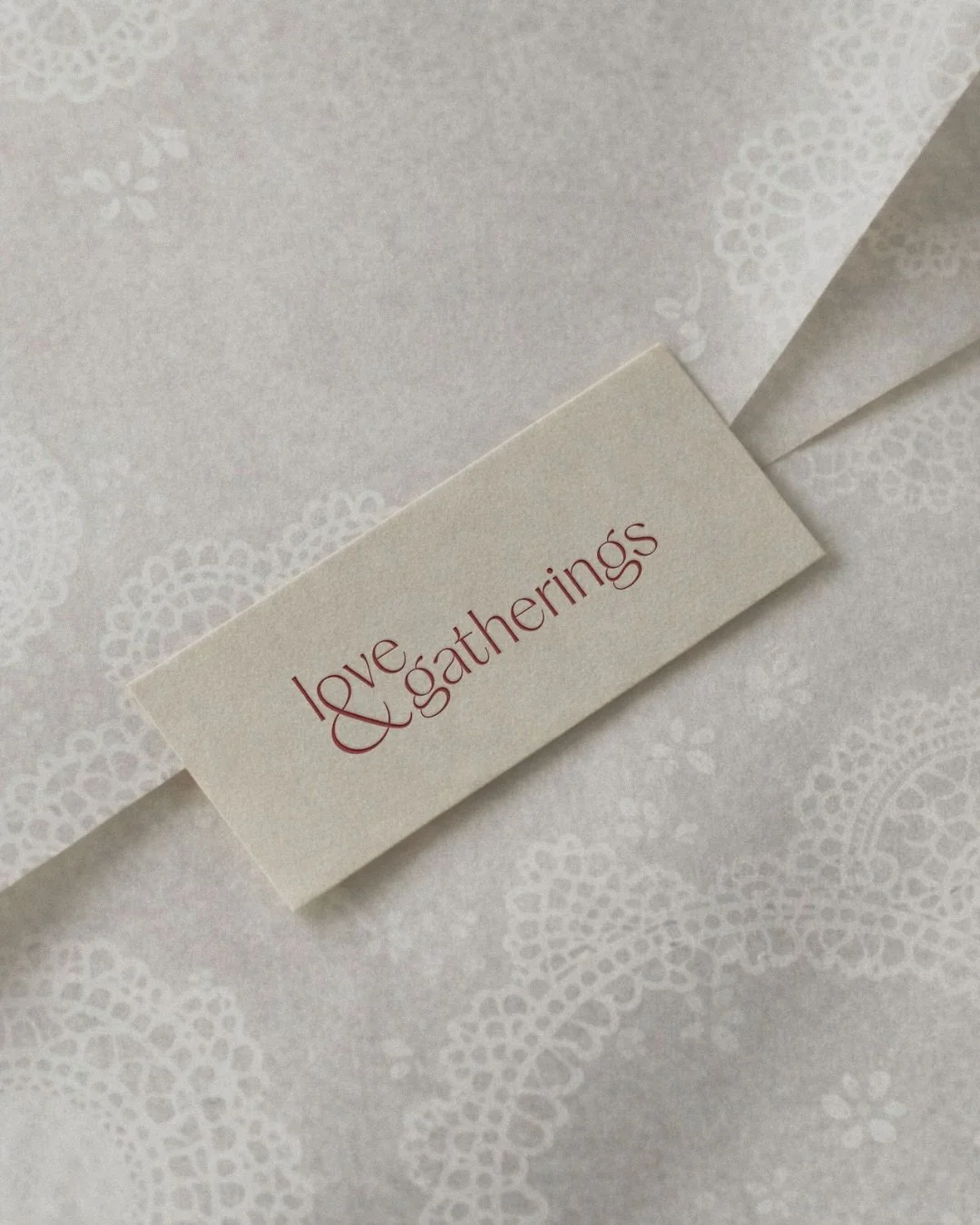 A recent project for Love &amp; Gatherings, a wedding planning studio creating refined celebrations and destination events across Ireland.

From the beginning, the intention was to move away from the visual language so often seen in the traditional w