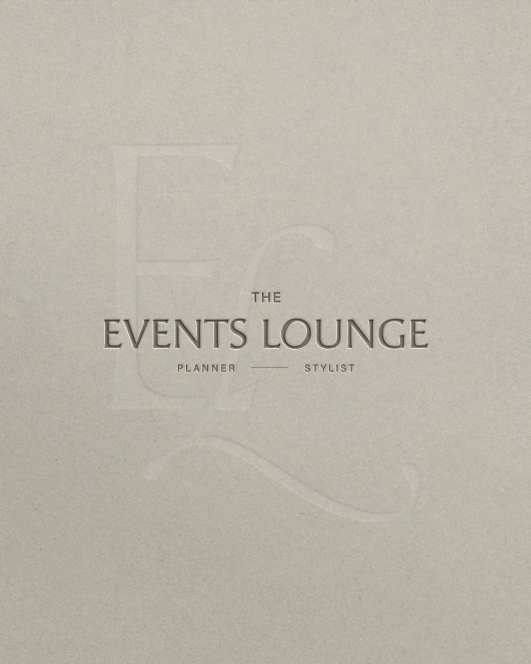 The Events Lounge &mdash; Branding &amp; Website

A recent project for @theeventslounge , an established wedding planning and styling studio based on the Gold Coast, Australia.
After 13 years in business, Rachael felt the brand they had grown with no