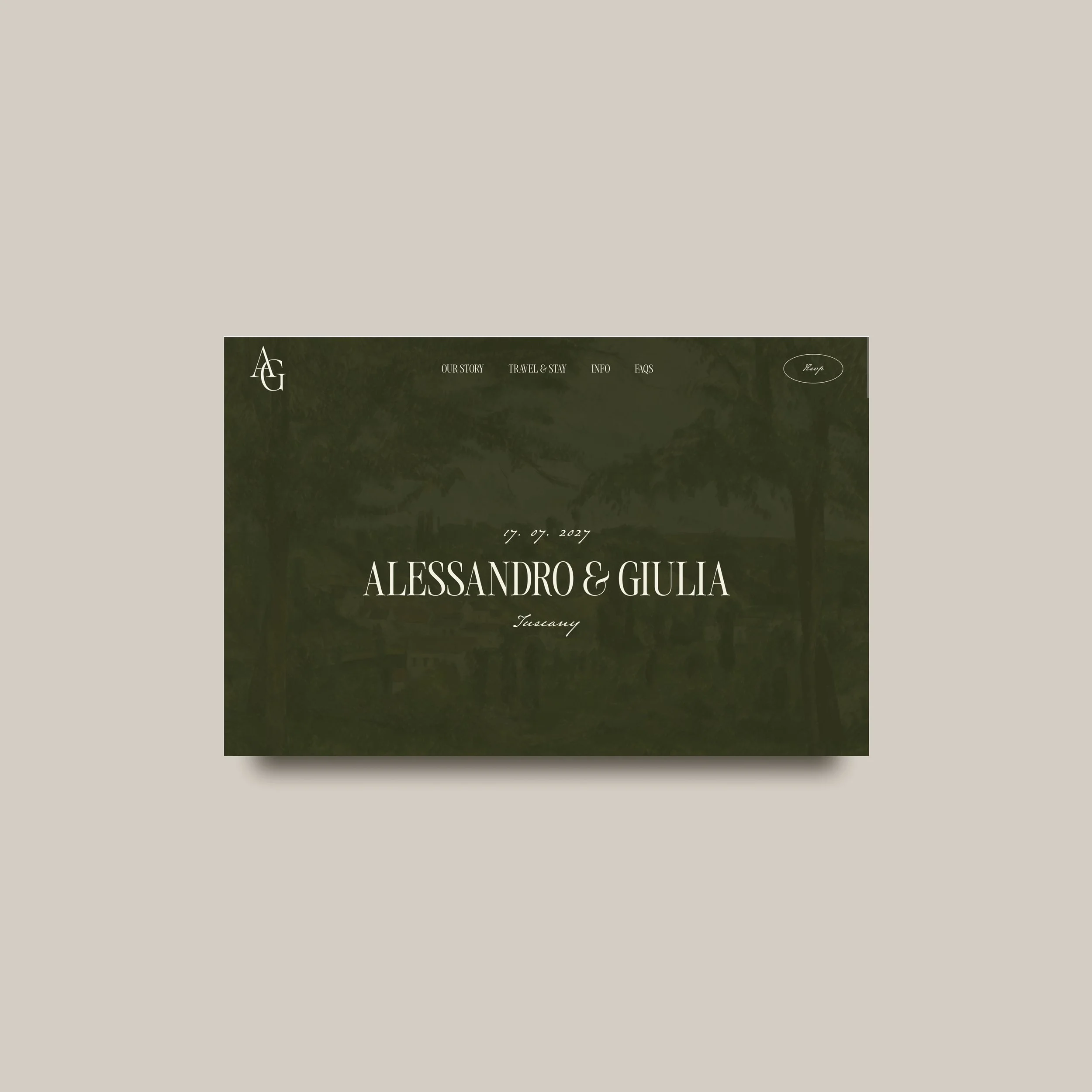 Giona Semi-custom Wedding Collection