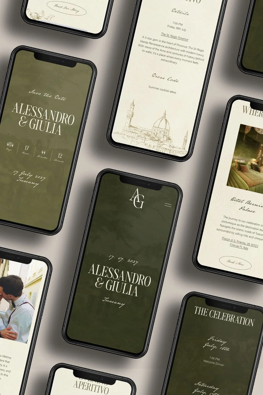 Wedding Website Pages – FAQs Page | Avelã White