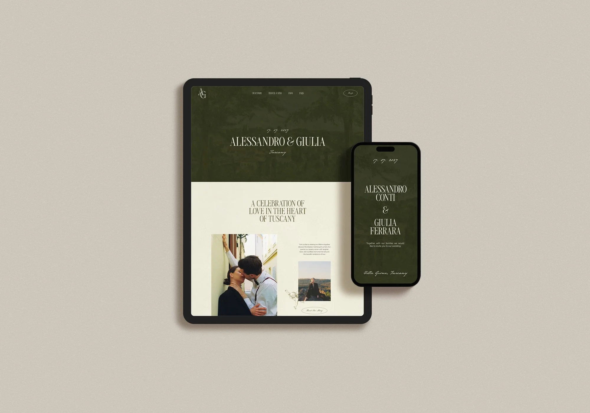 Giona Semi-custom Wedding Collection