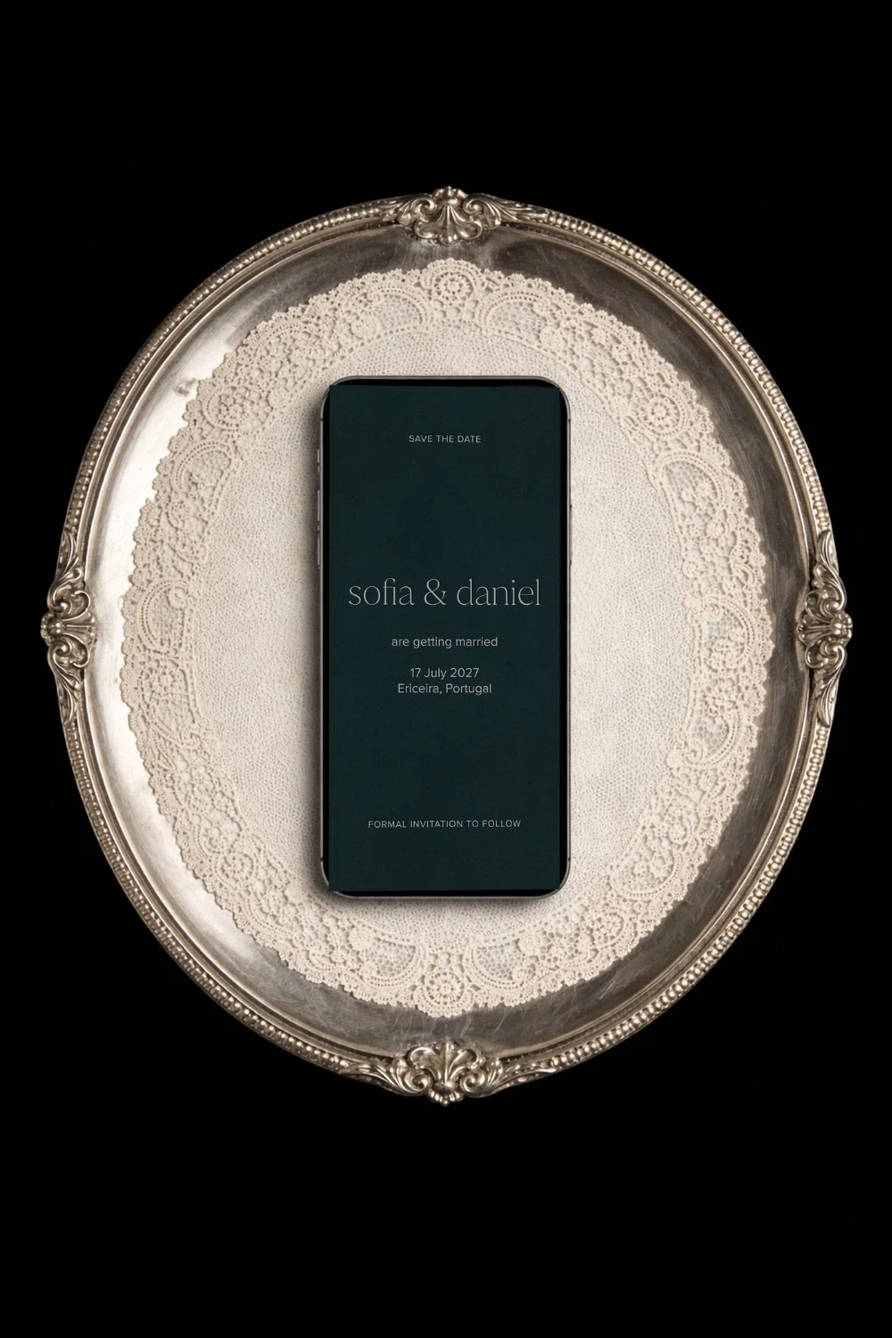 luxury wedding website cost Avelã White