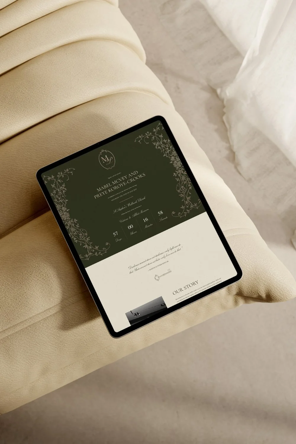 wedding website design cost | Avelã White