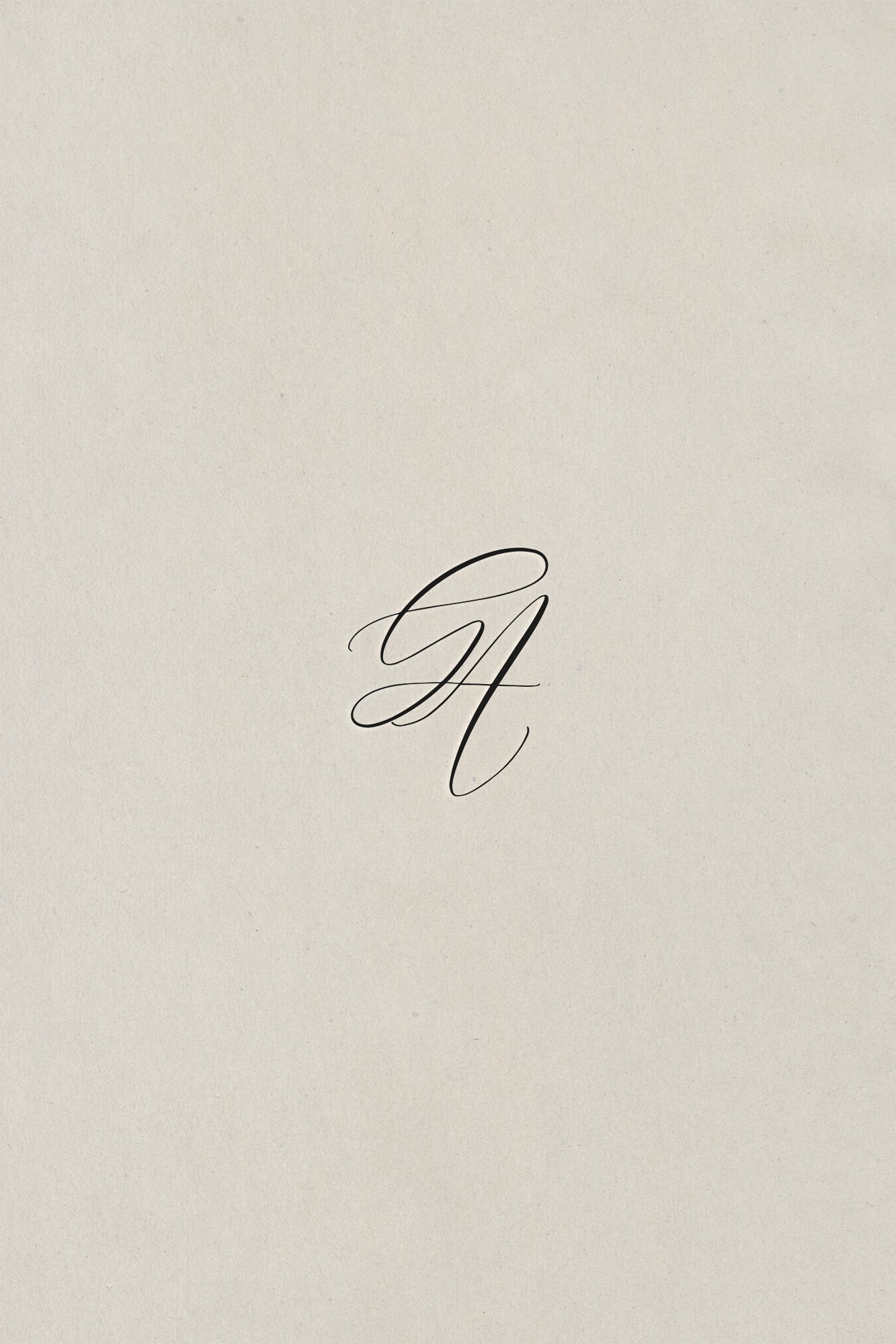 custom monogram design