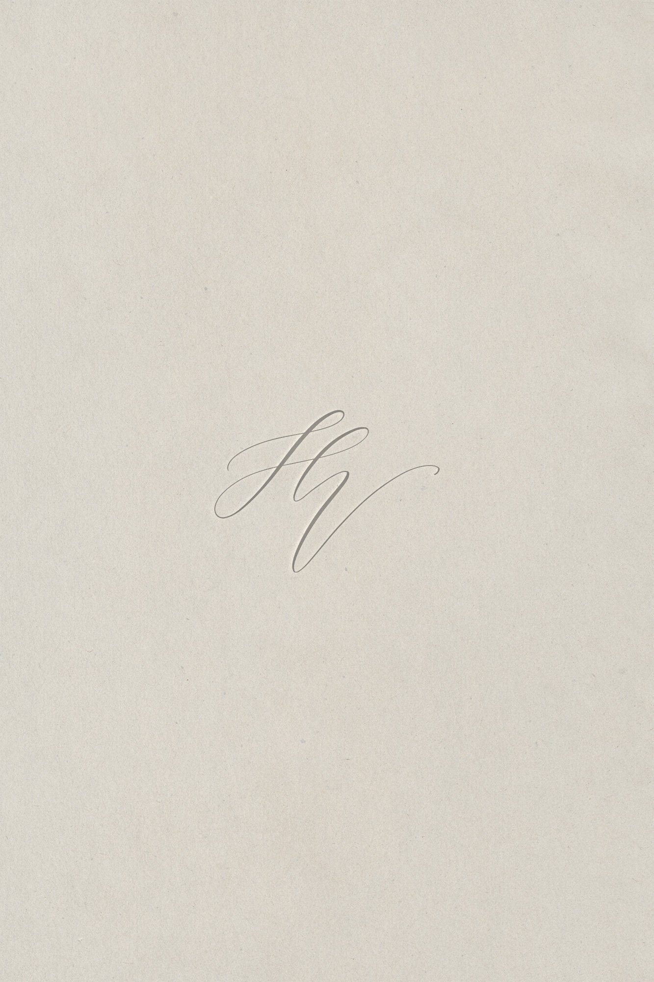 wedding monogram