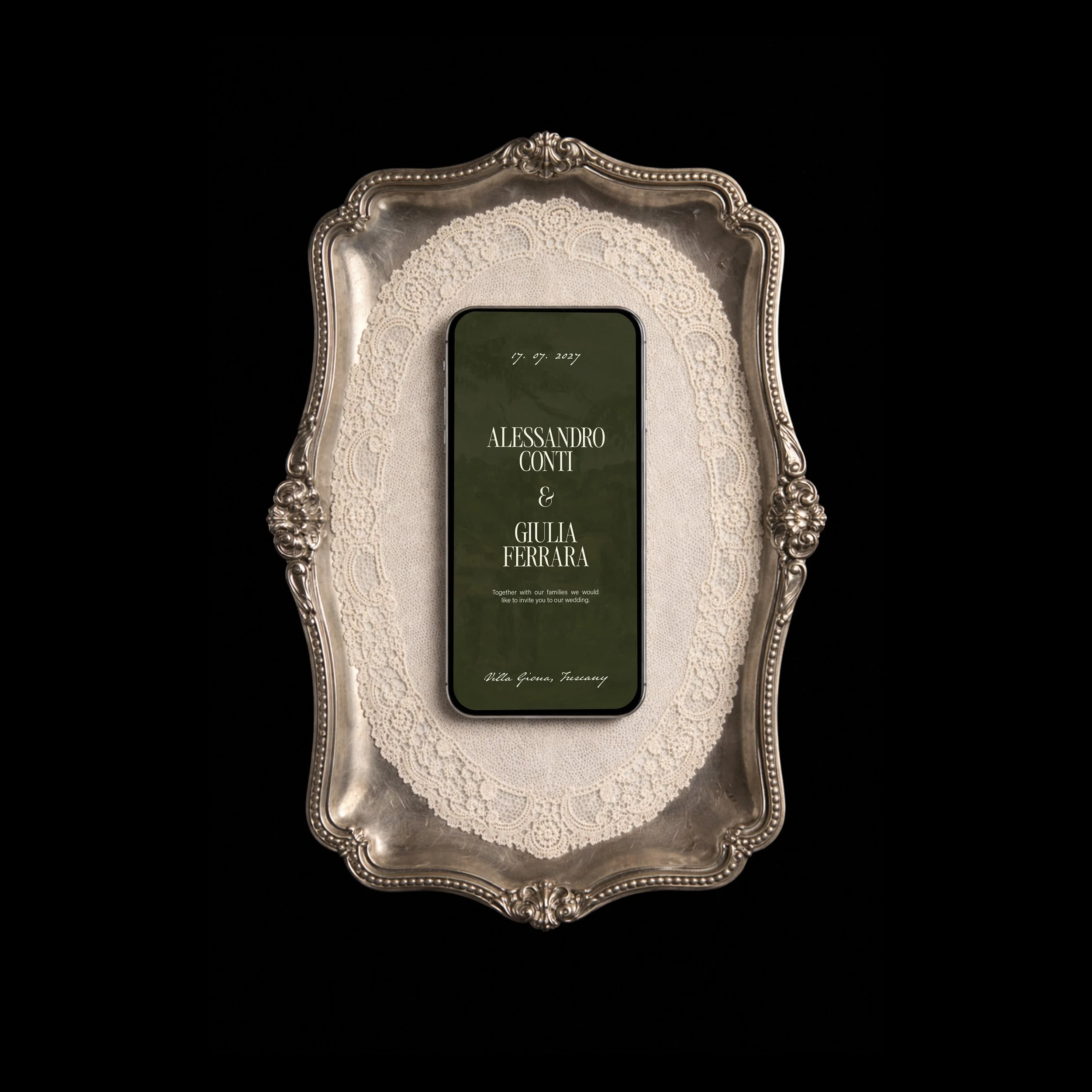 Luxury Wedding Websites and Stationery